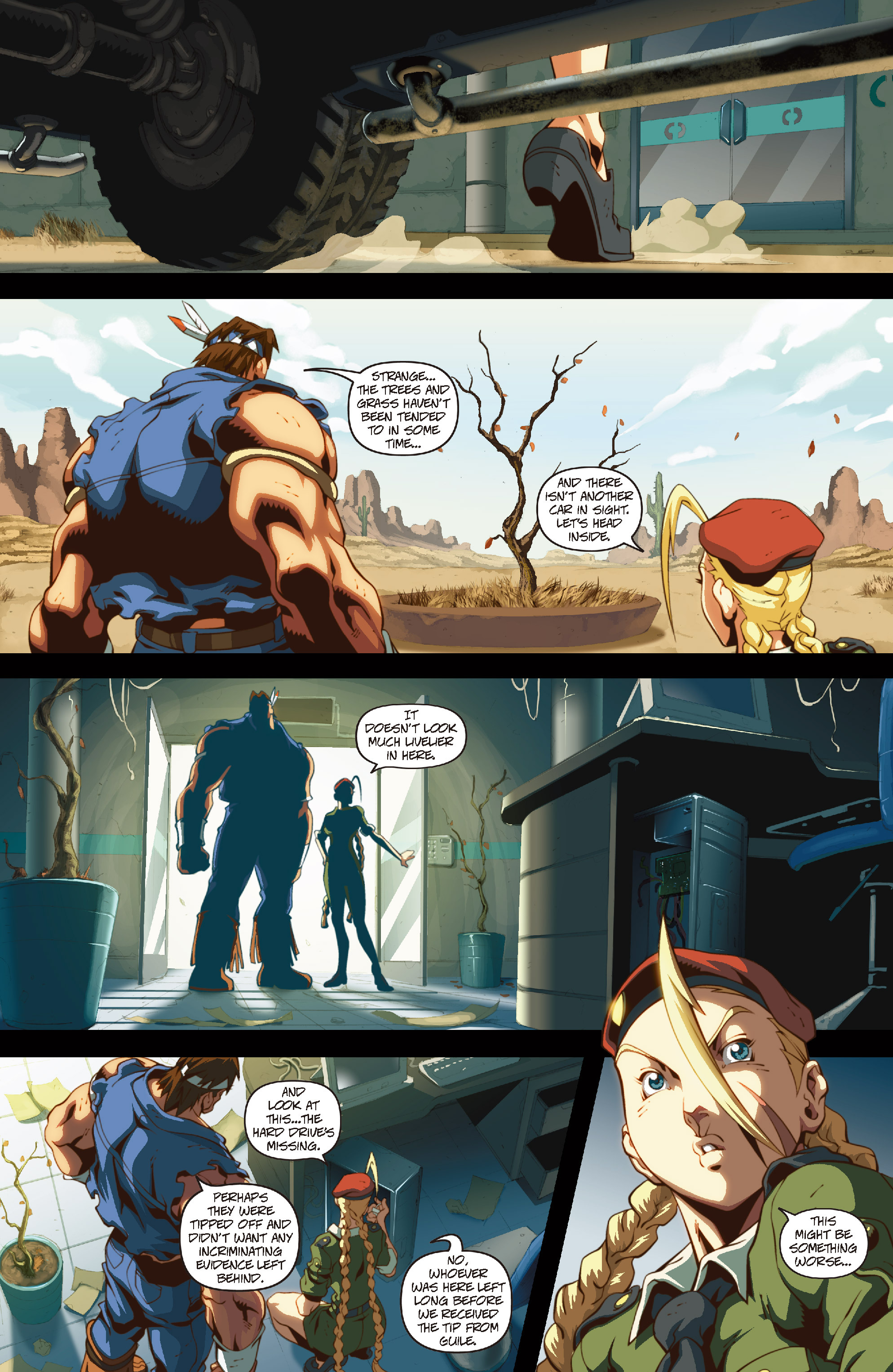 Read online Street Fighter II comic -  Issue #5 - 11