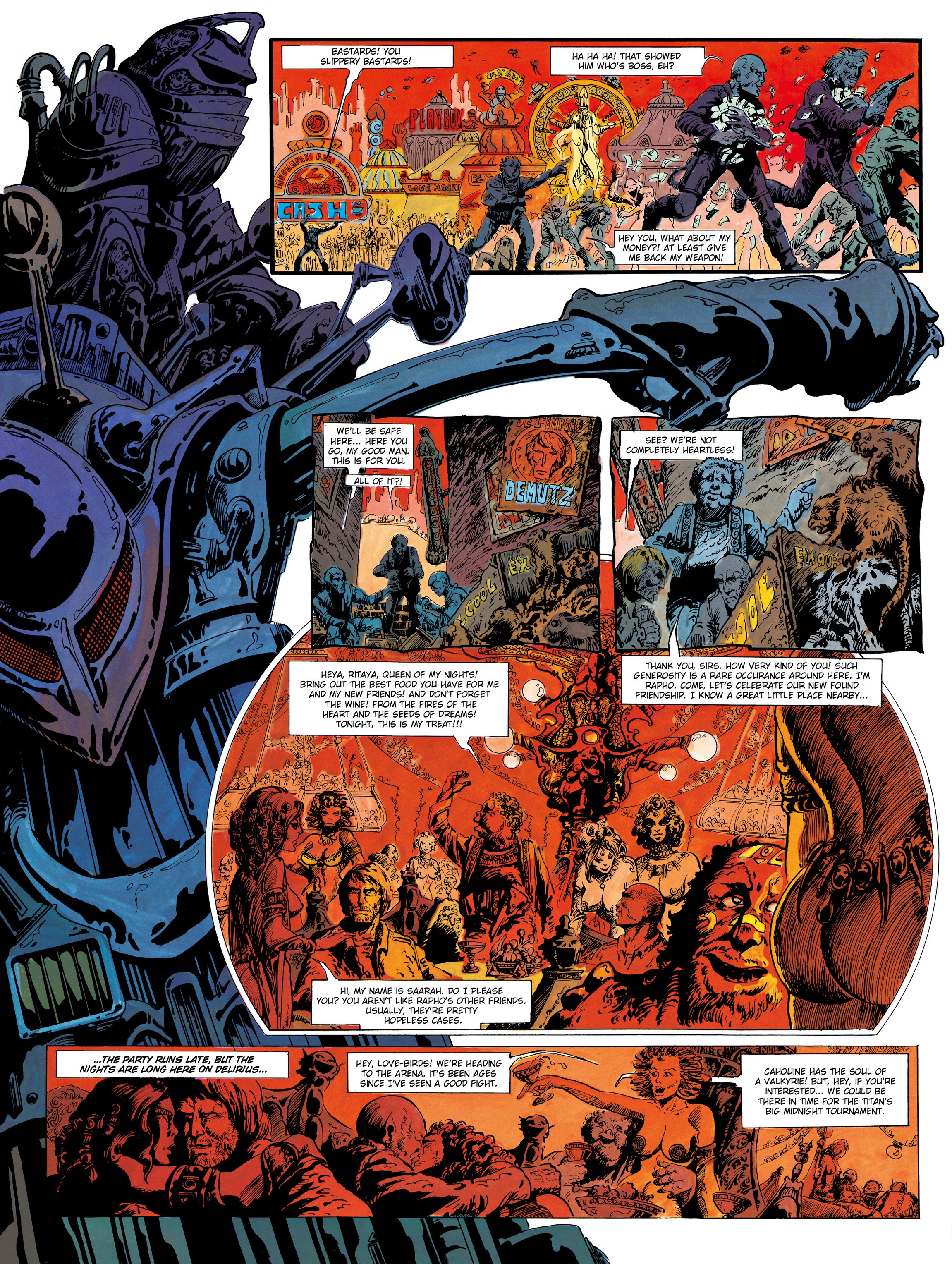 Read online Lone Sloane: Delirius comic -  Issue # Full - 28