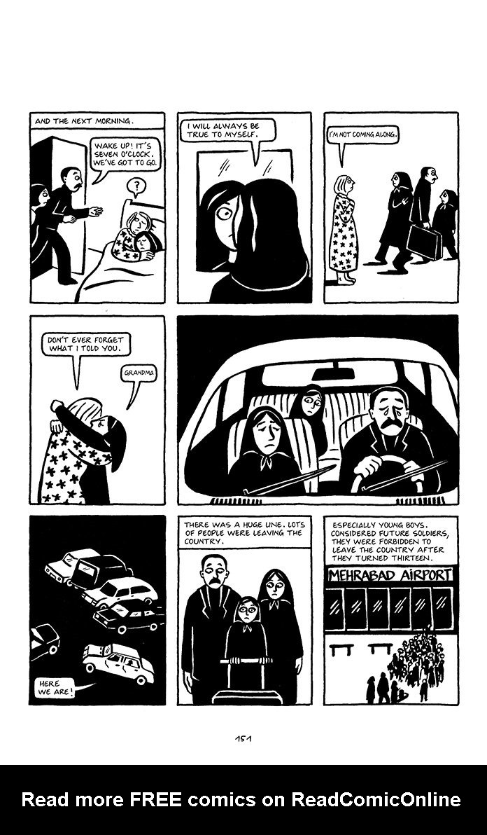 Read online Persepolis comic -  Issue # TPB 1 - 154