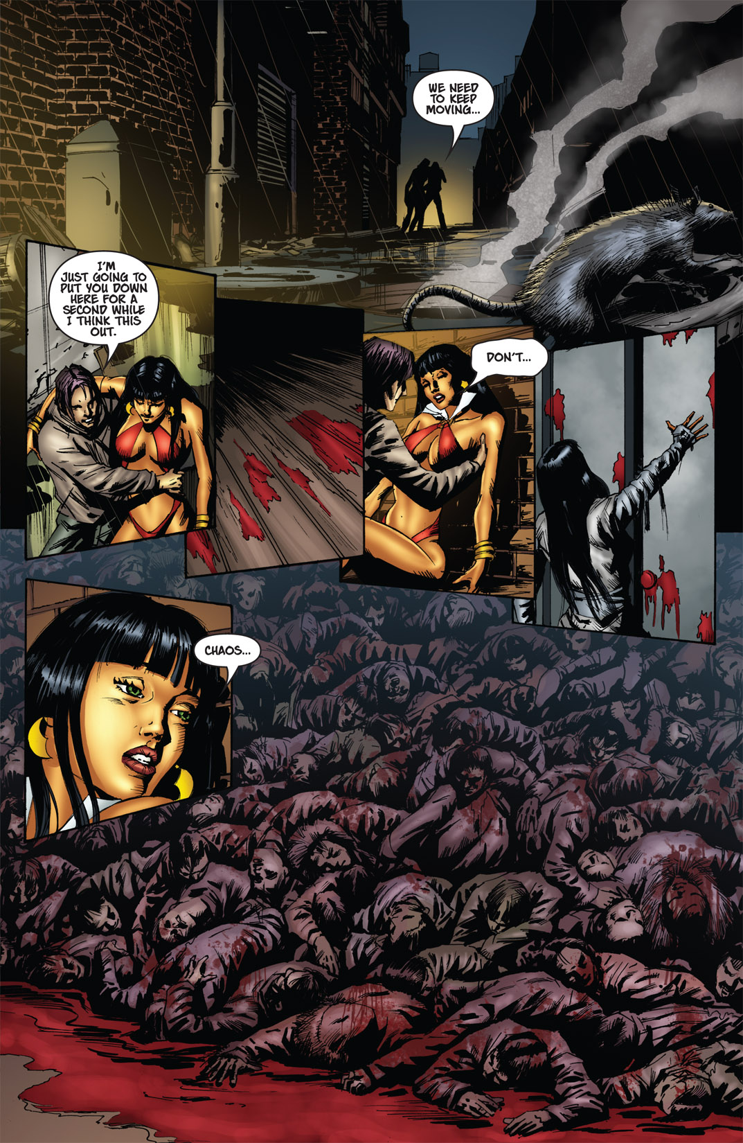 Read online Vampirella and the Scarlet Legion comic -  Issue # TPB - 37