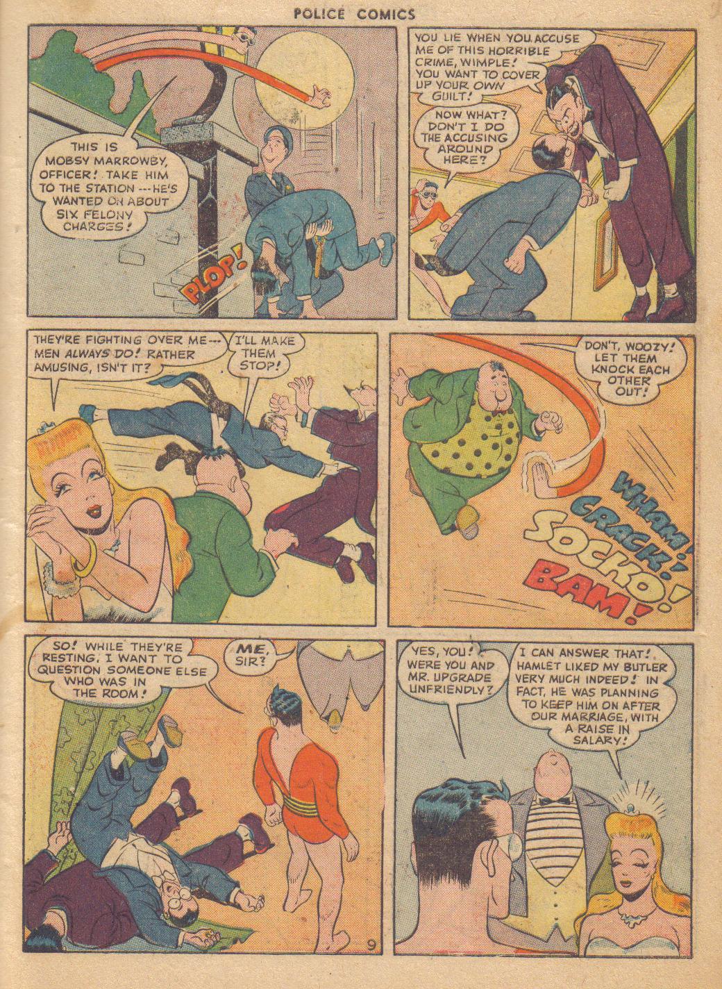 Read online Police Comics comic -  Issue #62 - 11