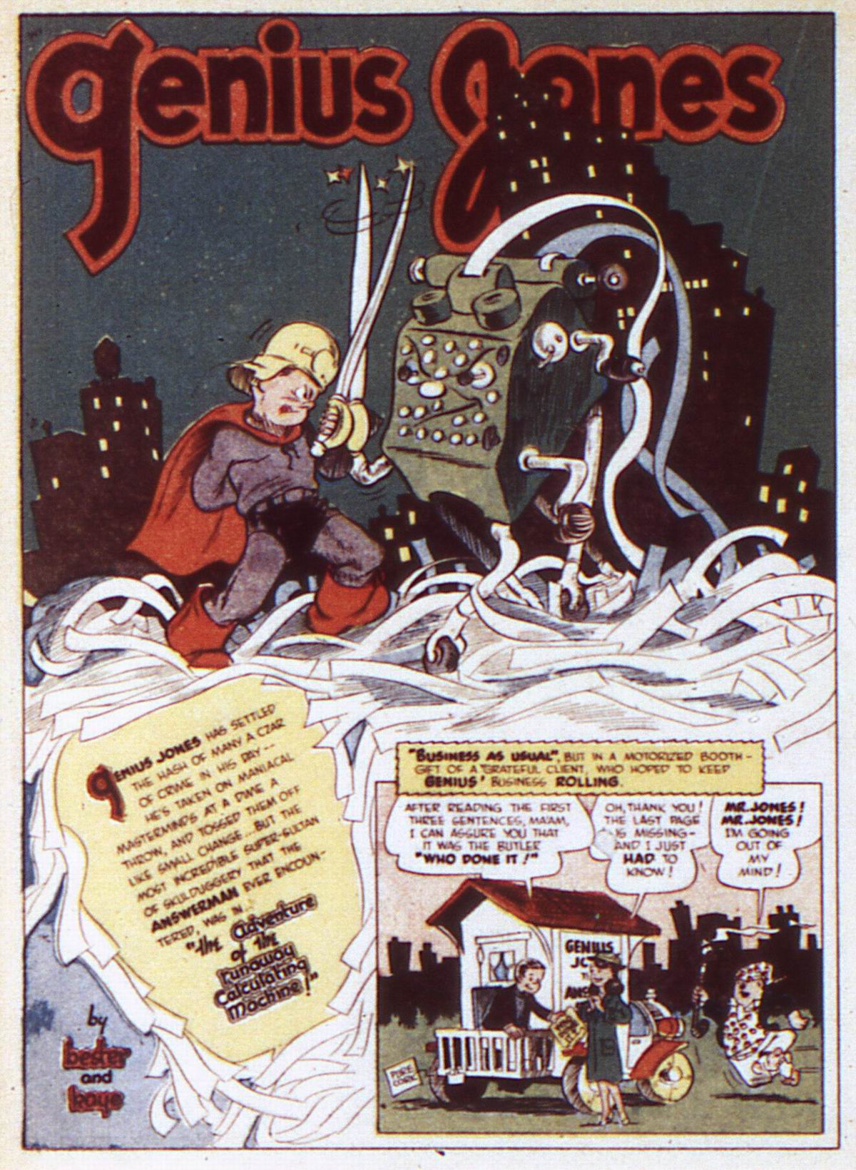 Read online Adventure Comics (1938) comic -  Issue #84 - 38