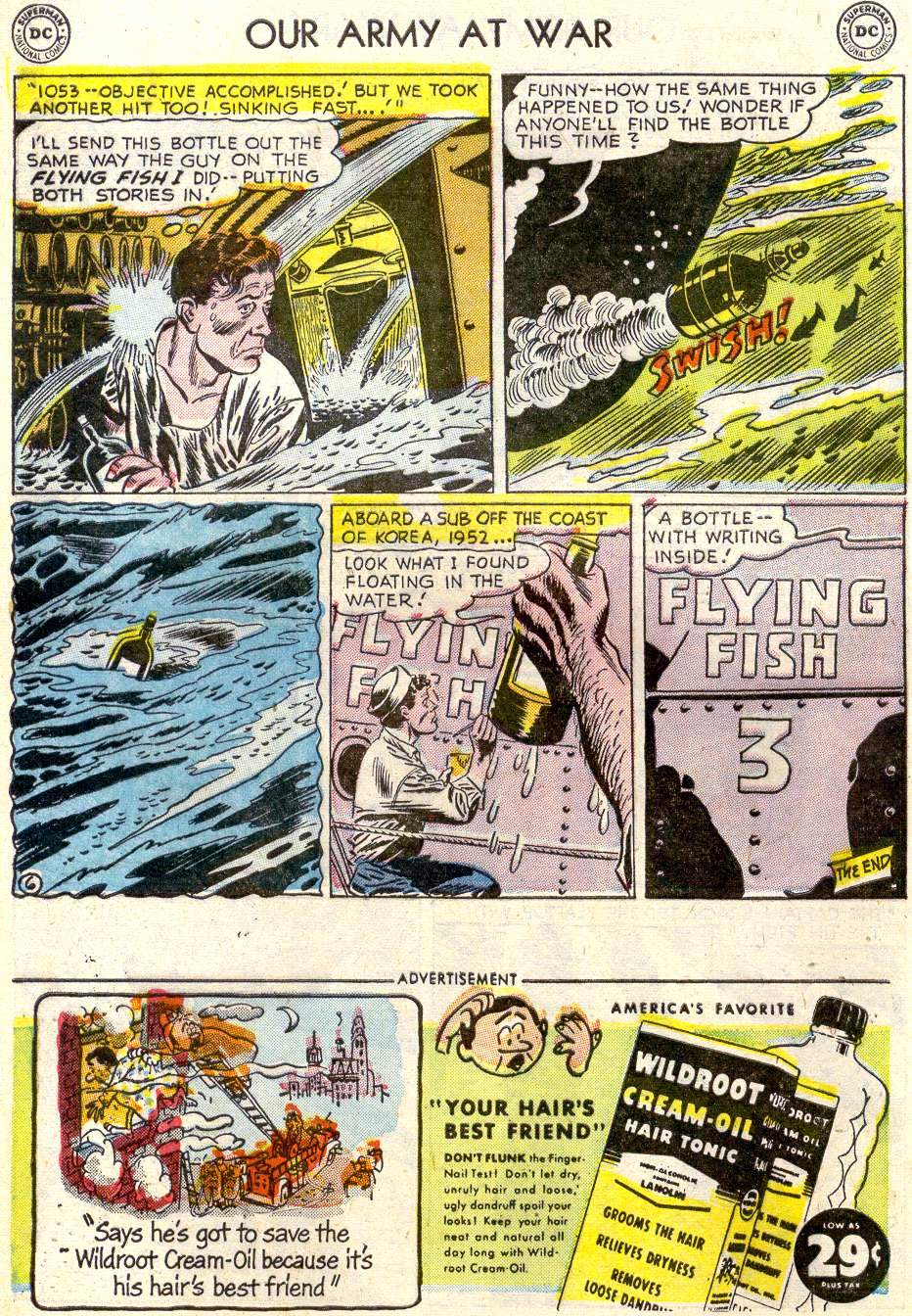 Read online Our Army at War (1952) comic -  Issue #9 - 8