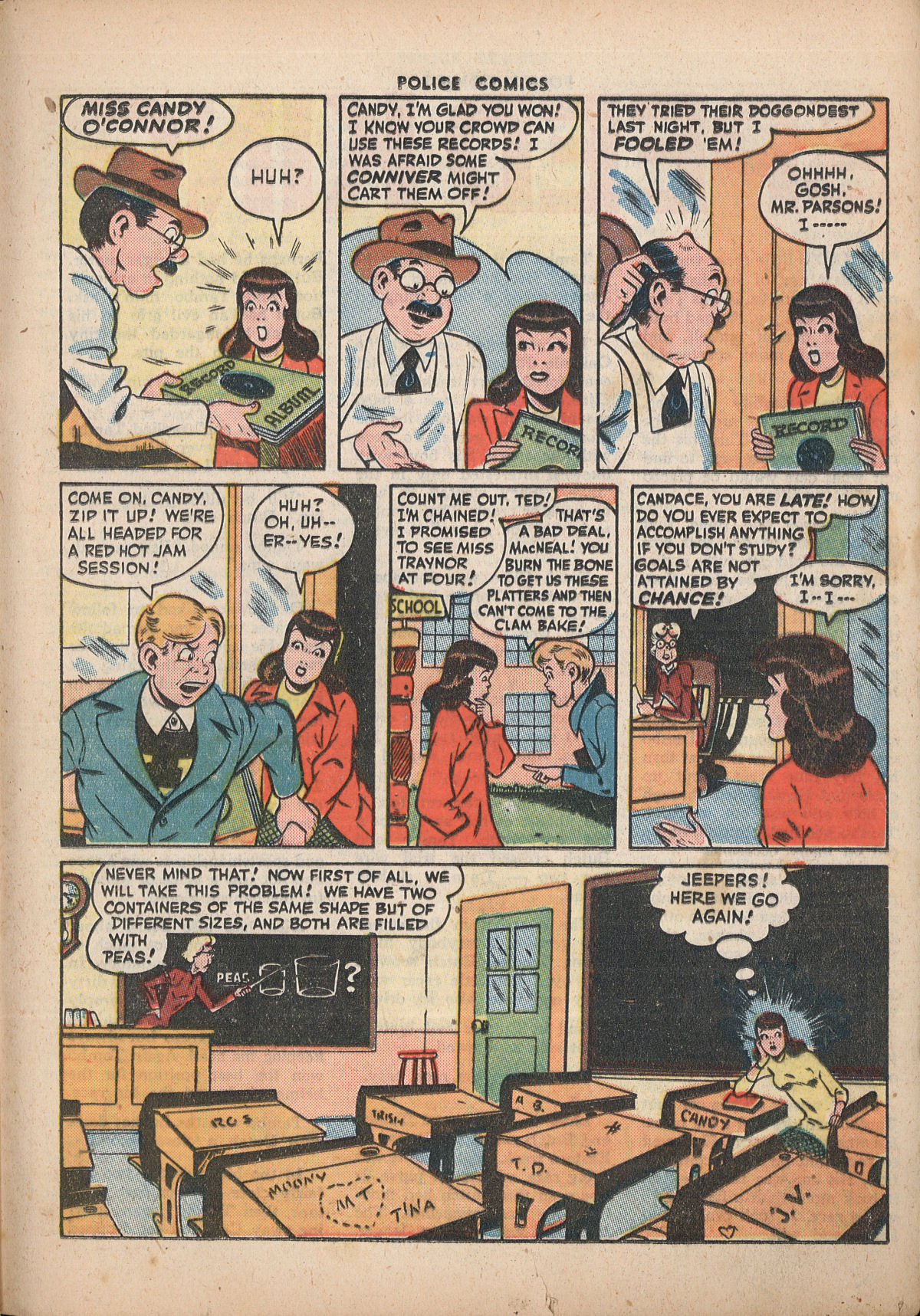 Read online Police Comics comic -  Issue #55 - 37