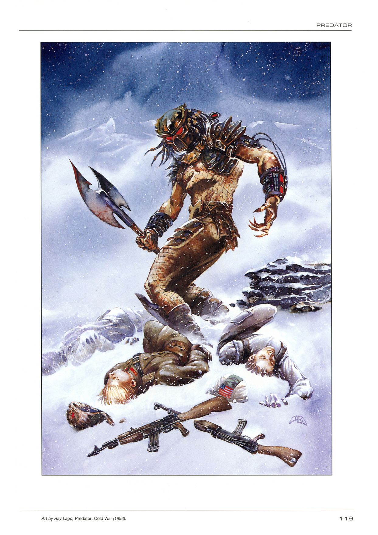 Read online Aliens/Predator: Panel to Panel comic -  Issue # TPB (Part 2) - 13