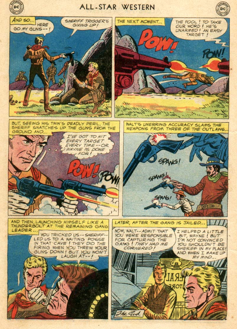 Read online All-Star Western (1951) comic -  Issue #97 - 7