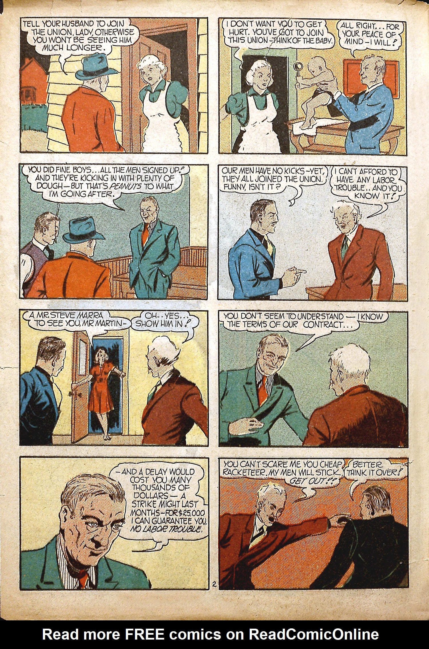 Read online Amazing Mystery Funnies comic -  Issue #23 - 3