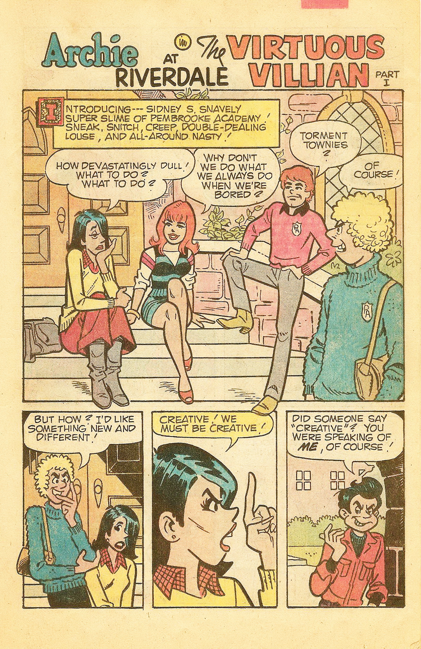 Read online Archie at Riverdale High (1972) comic -  Issue #89 - 21