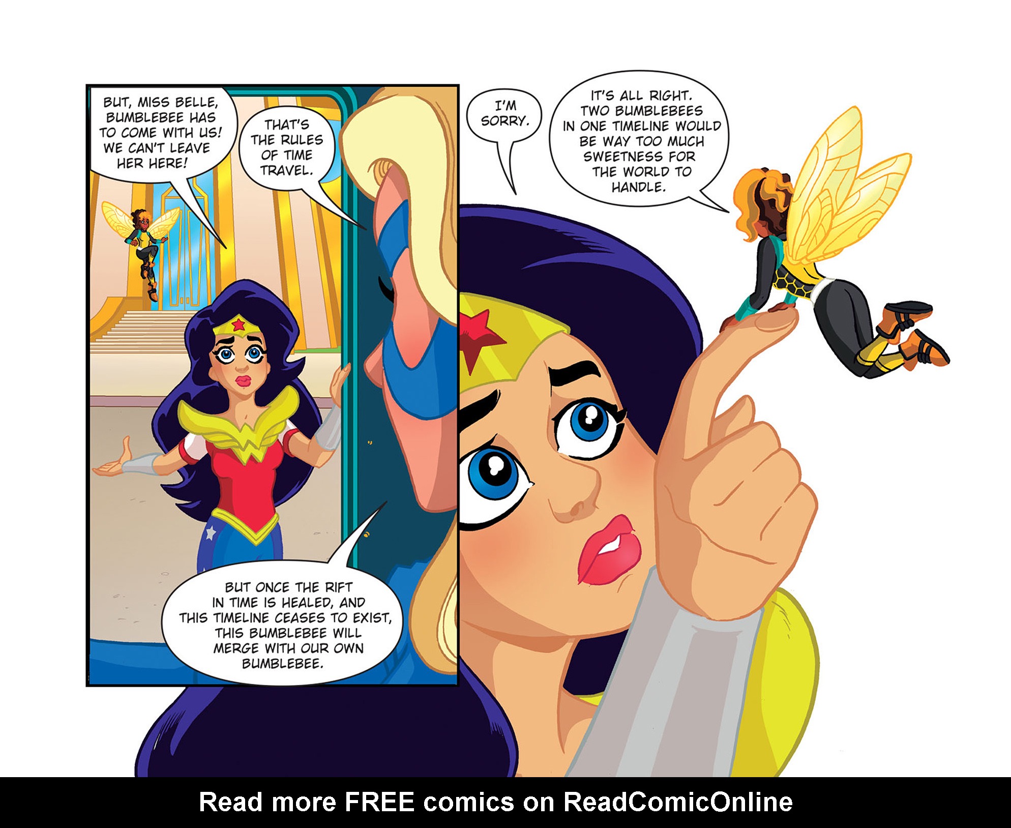 Read online DC Super Hero Girls: Past Times at Super Hero High comic -  Issue #10 - 17