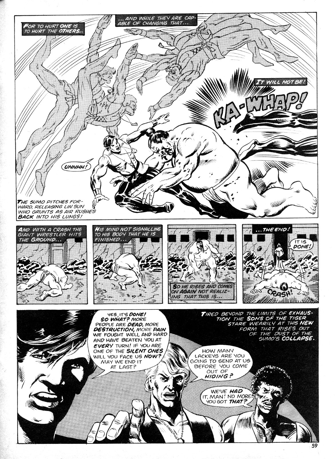 Read online The Deadly Hands of Kung Fu comic -  Issue #8 - 56