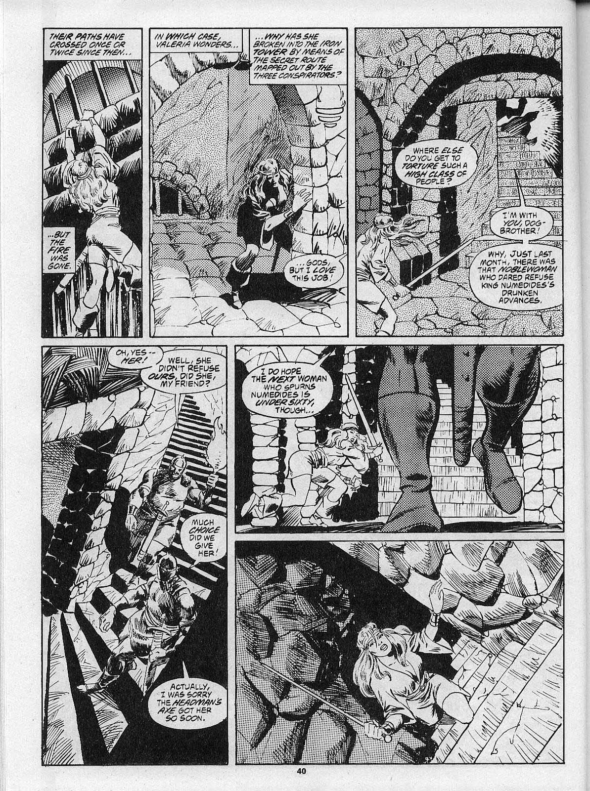 The Savage Sword Of Conan issue 201 - Page 42