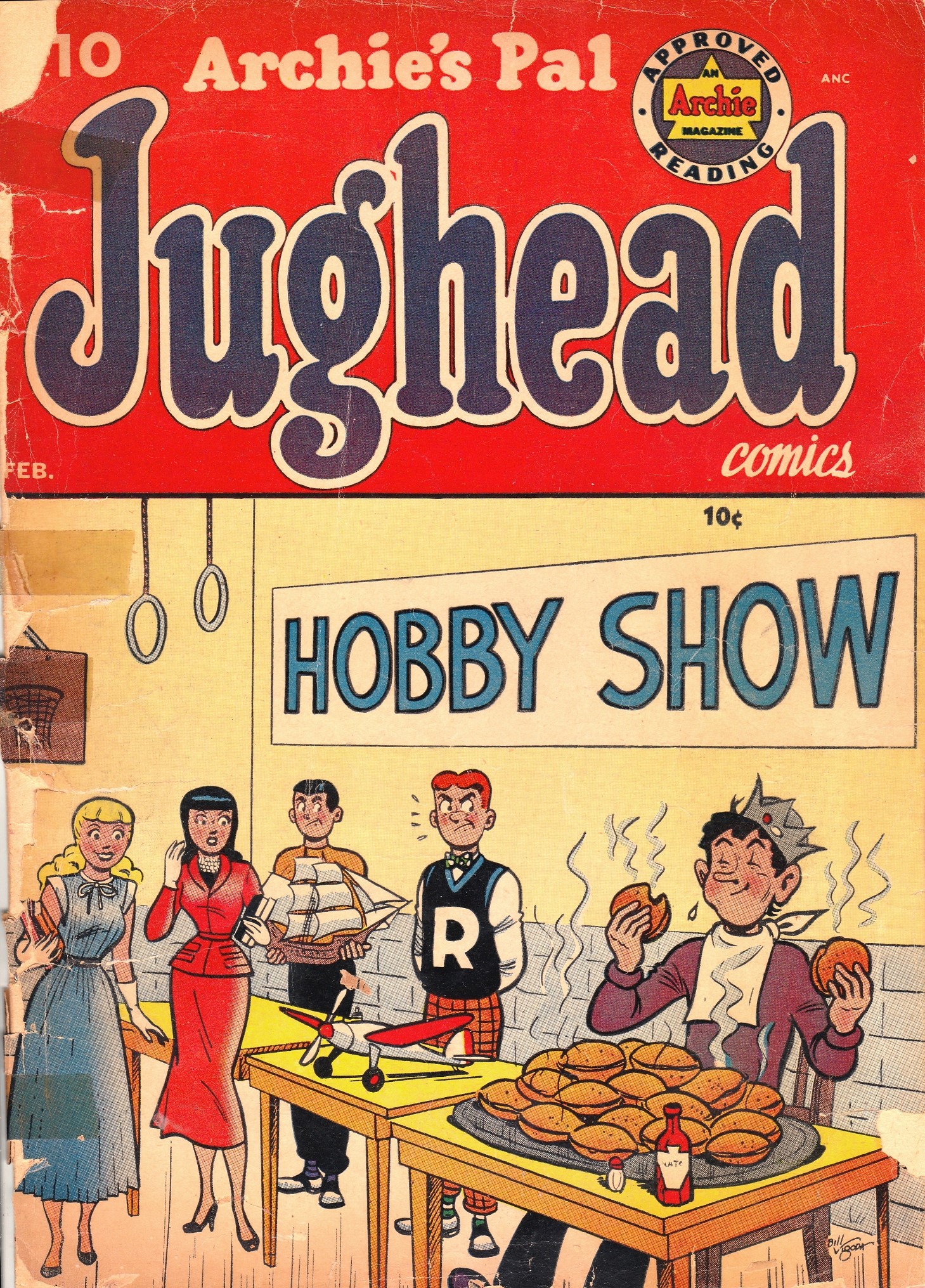 Read online Archie's Pal Jughead comic -  Issue #10 - 1