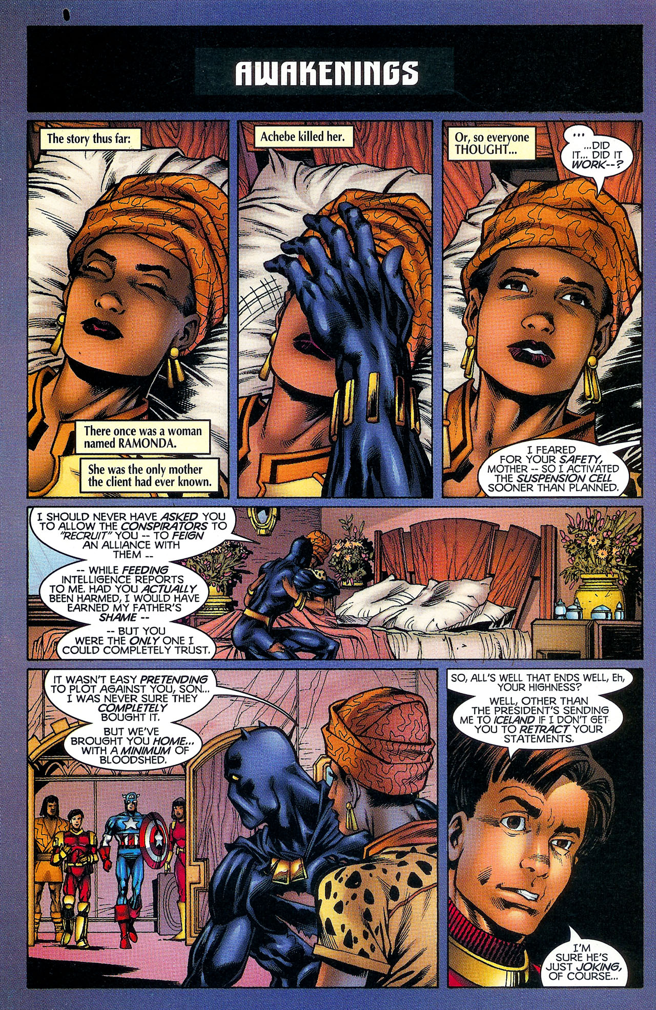 Read online Black Panther (1998) comic -  Issue #12 - 23