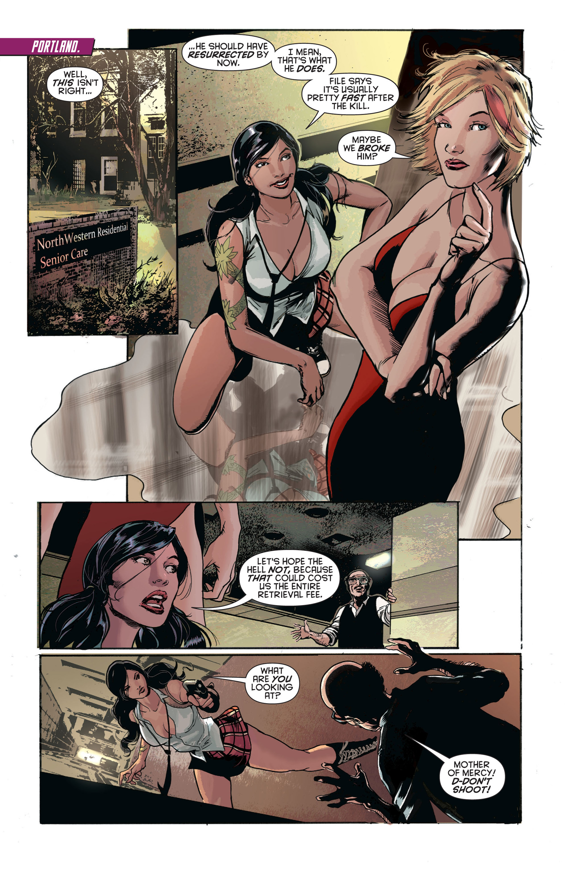 Read online Resurrection Man (2011) comic -  Issue #3 - 2