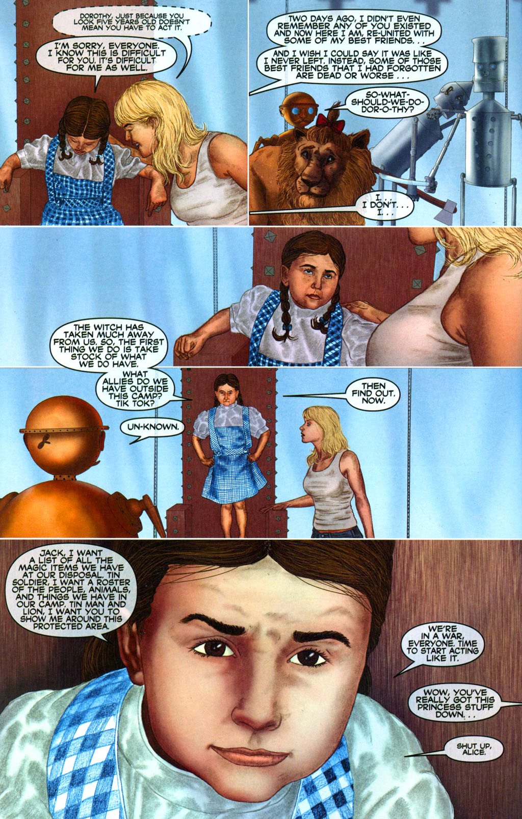 Read online The Oz/Wonderland Chronicles comic -  Issue #2 - 7