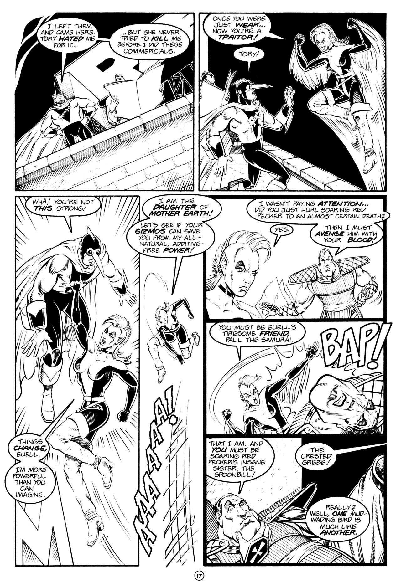 Read online Paul the Samurai (1992) comic -  Issue #4 - 19