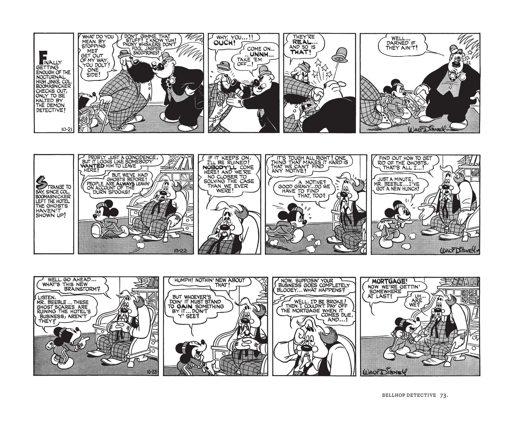 Read online Walt Disney's Mickey Mouse by Floyd Gottfredson comic -  Issue # TPB 6 (Part 1) - 73
