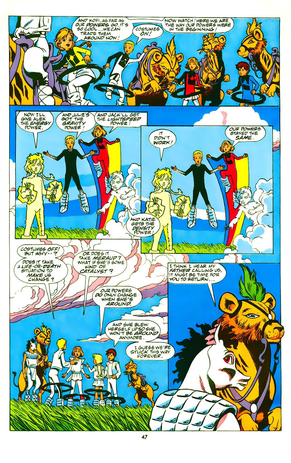 Read online Power Pack Holiday Special comic -  Issue # Full - 49