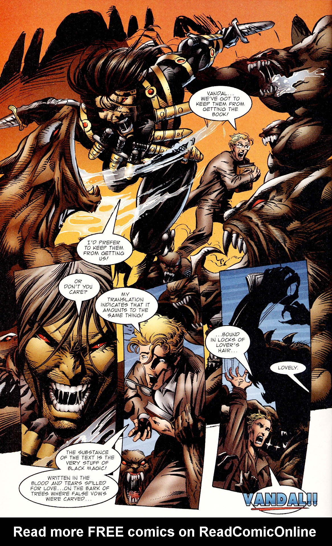 Read online Glory comic -  Issue #4 - 21