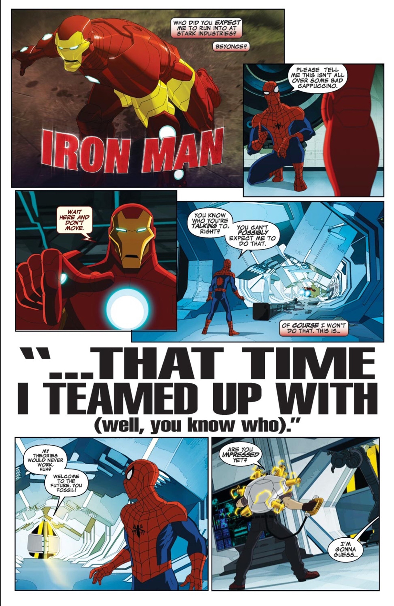 Read online Marvel Universe Ultimate Spider-Man: Web Warriors comic -  Issue #3 - 4