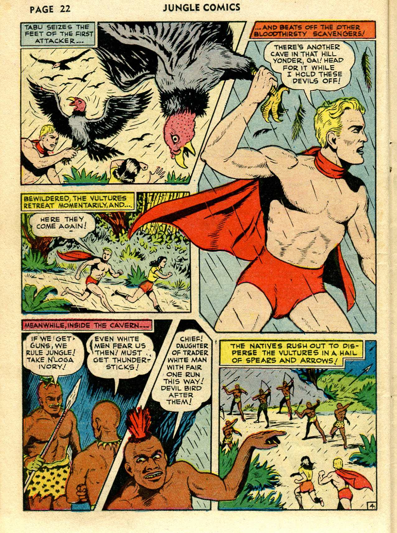 Read online Jungle Comics comic -  Issue #26 - 24