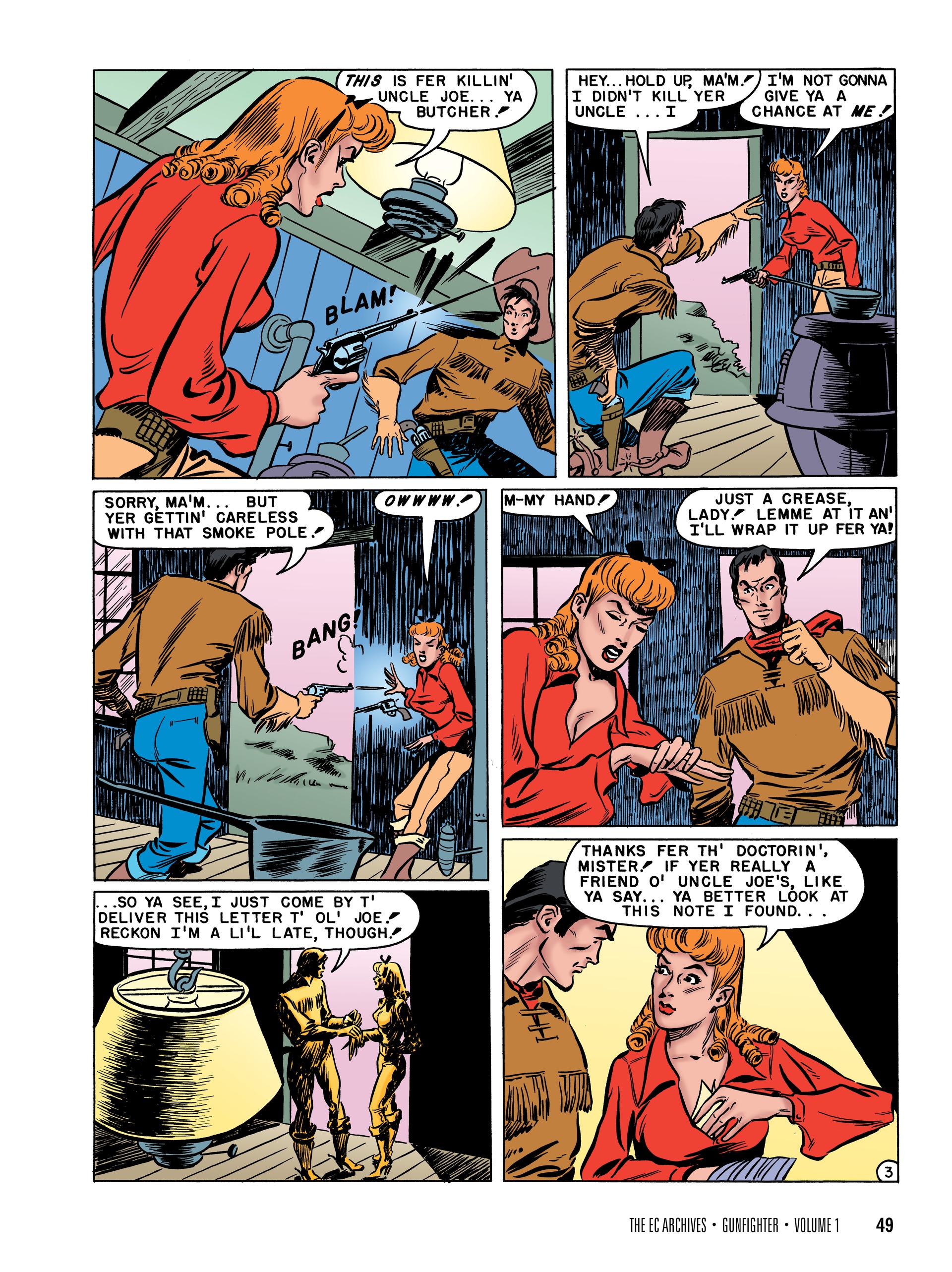 Read online The EC Archives: Gunfighter comic -  Issue # TPB (Part 1) - 52