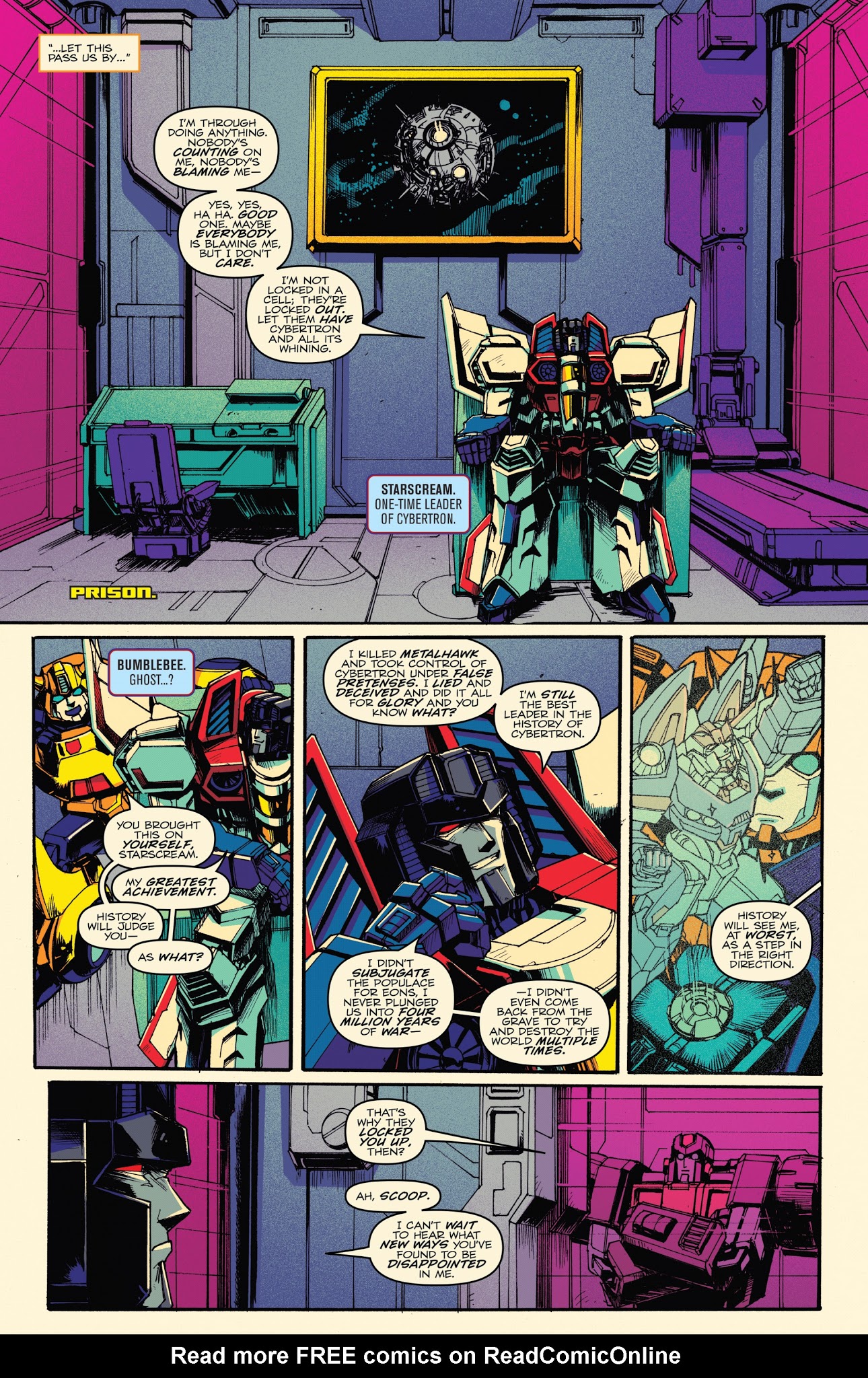 Read online Optimus Prime comic -  Issue #15 - 20