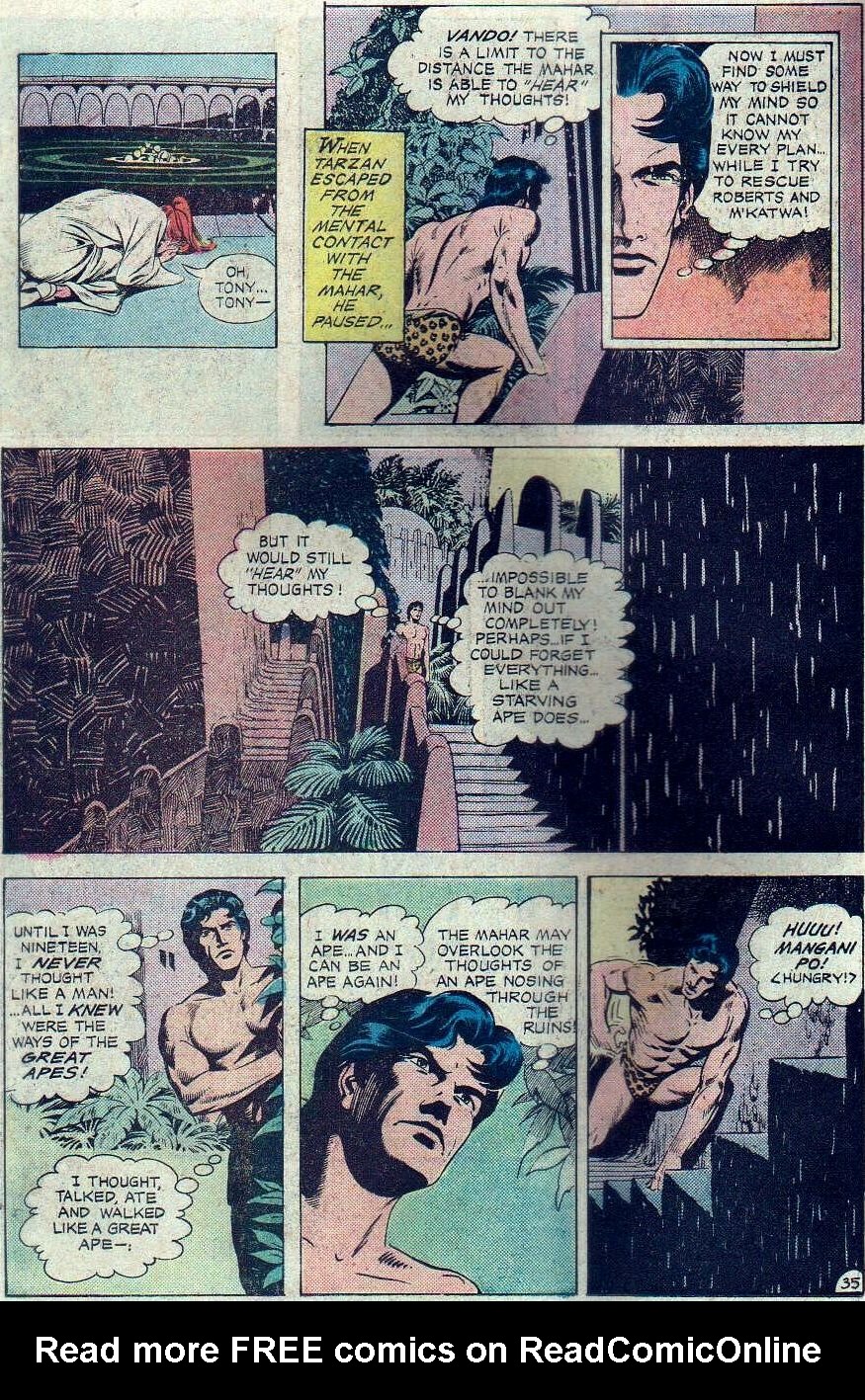 Read online Tarzan (1972) comic -  Issue #235 - 71