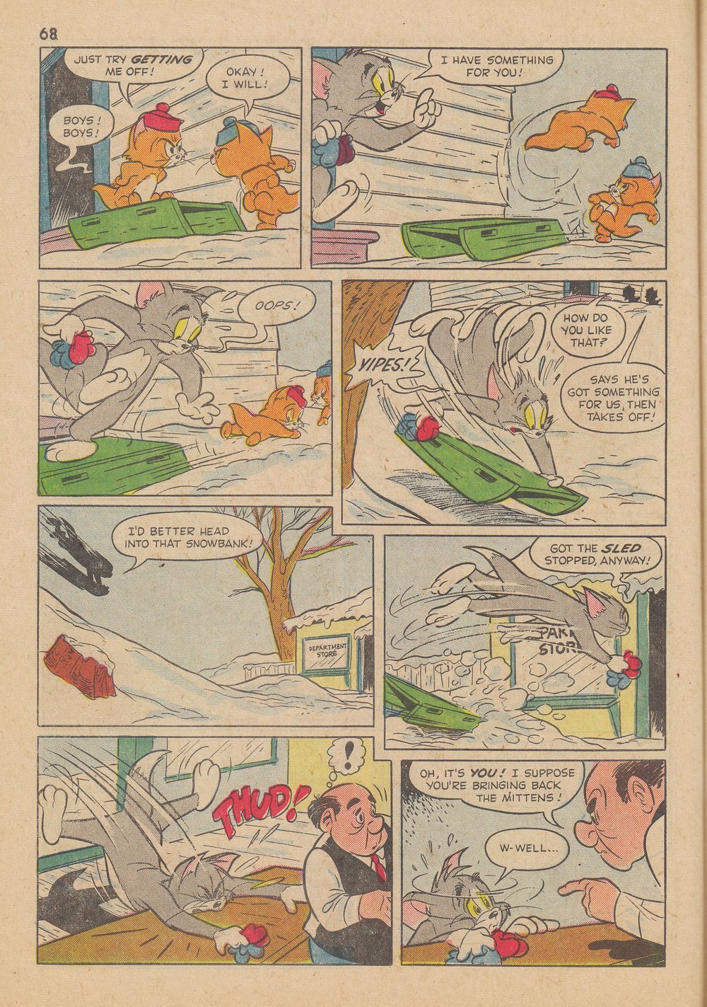 Read online M.G.M.'s Tom and Jerry's Winter Fun comic -  Issue #4 - 71