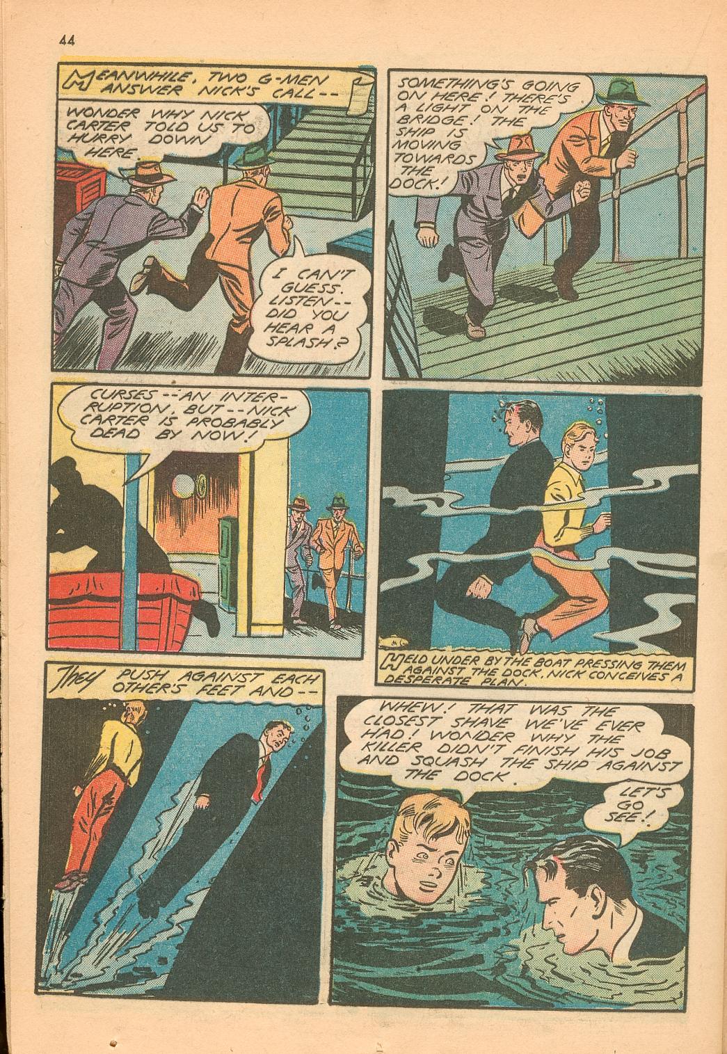 Read online Shadow Comics comic -  Issue #28 - 43