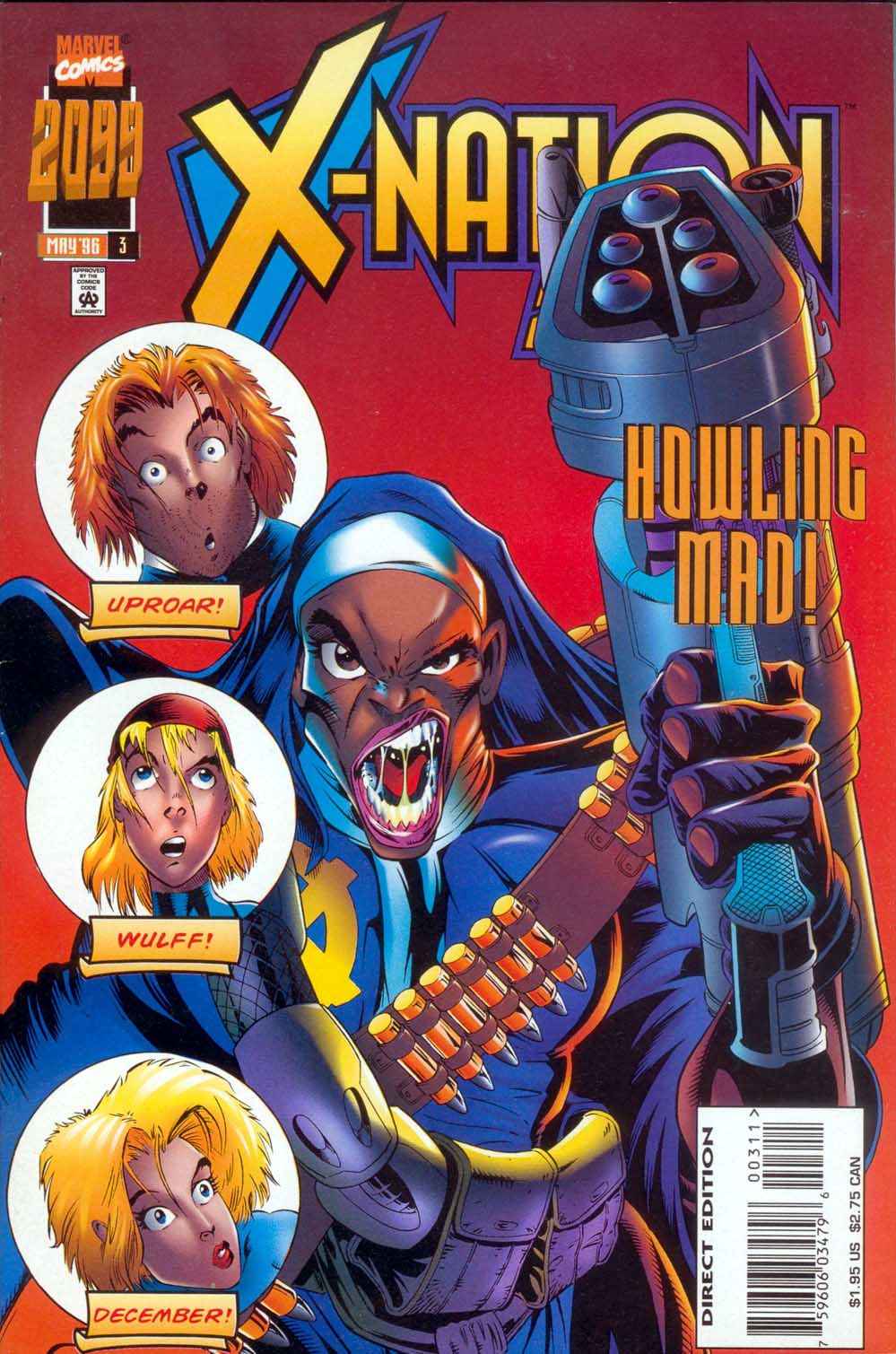 Read online X-Nation 2099 comic -  Issue #3 - 1