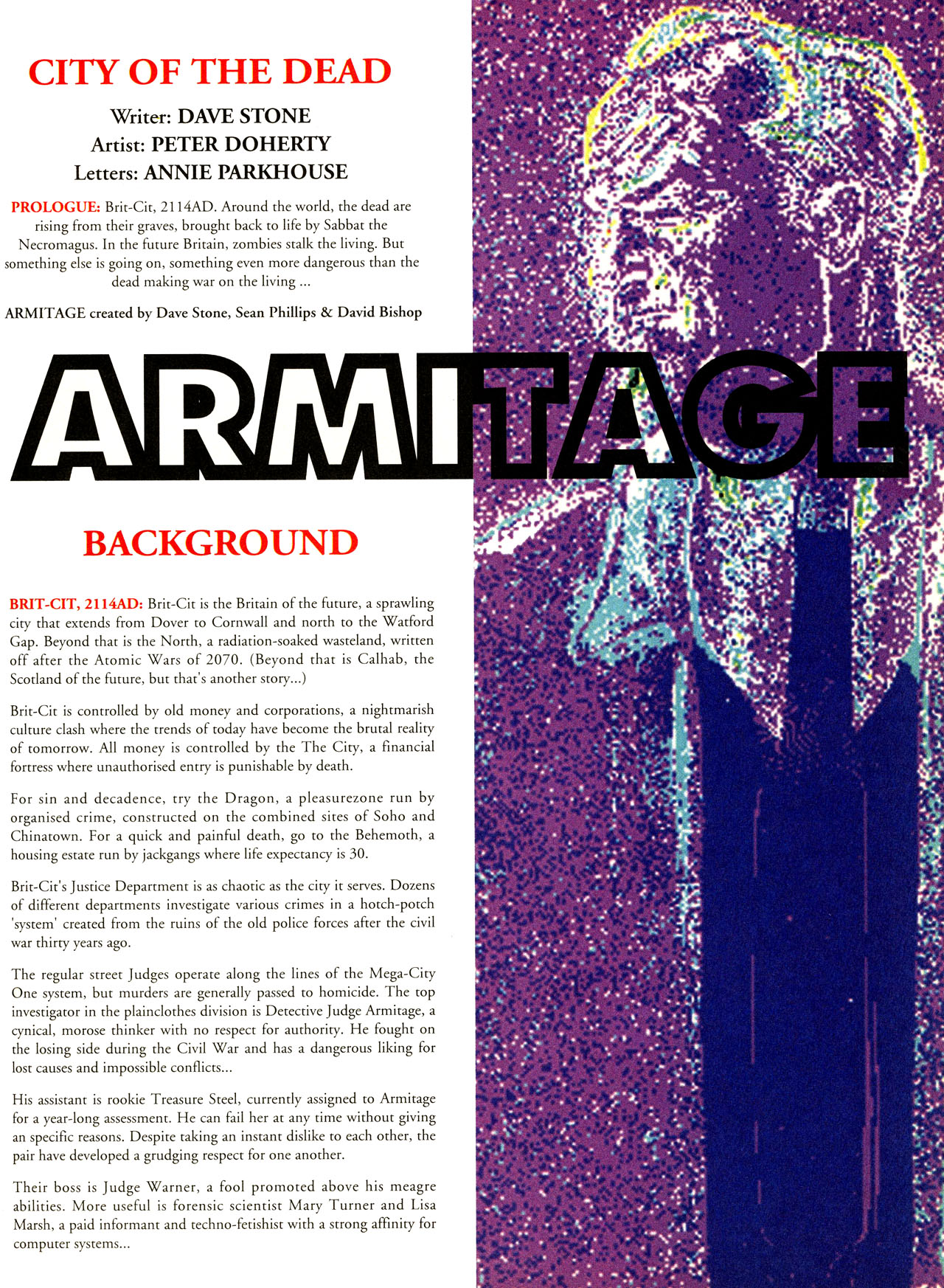 Read online Judge Dredd: The Megazine (vol. 2) comic -  Issue #63 - 41