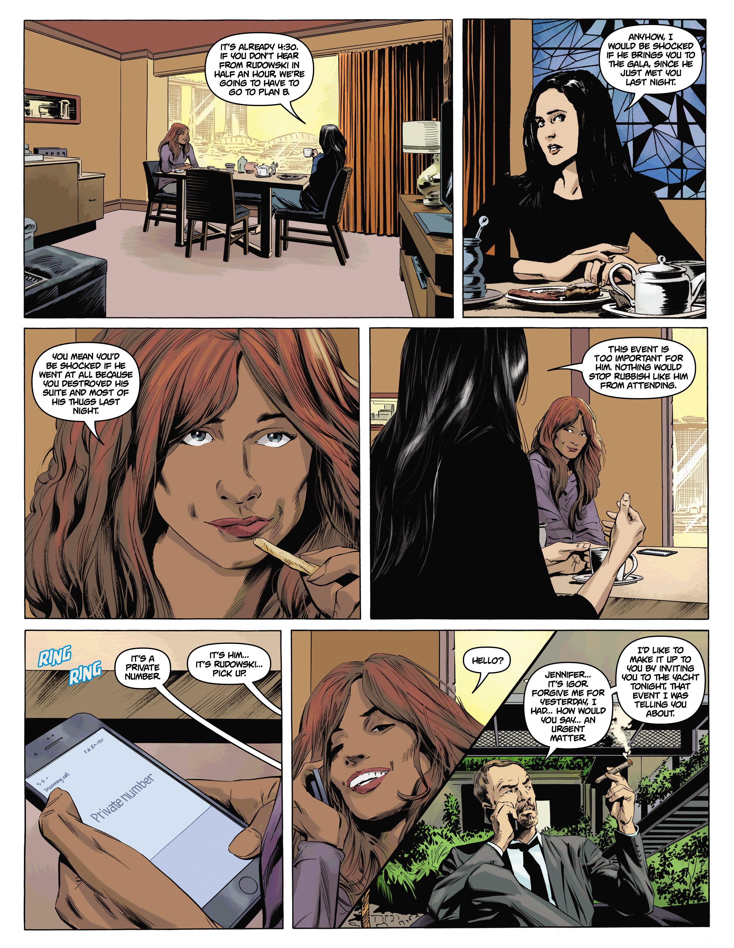 Read online Amber Blake: Operation Dragonfly comic -  Issue # Full - 32
