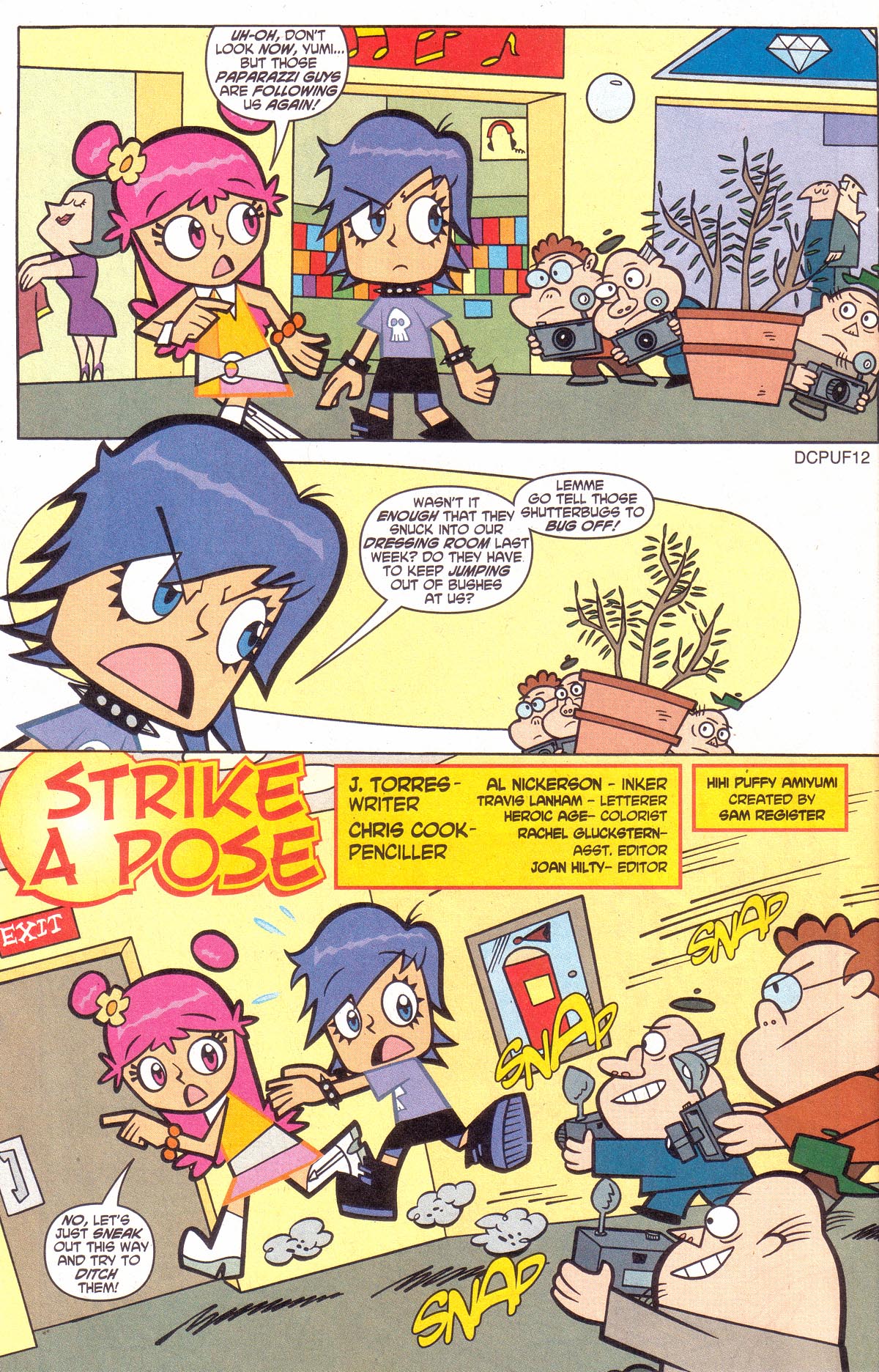 Read online Hi Hi Puffy Amiyumi comic -  Issue #3 - 10