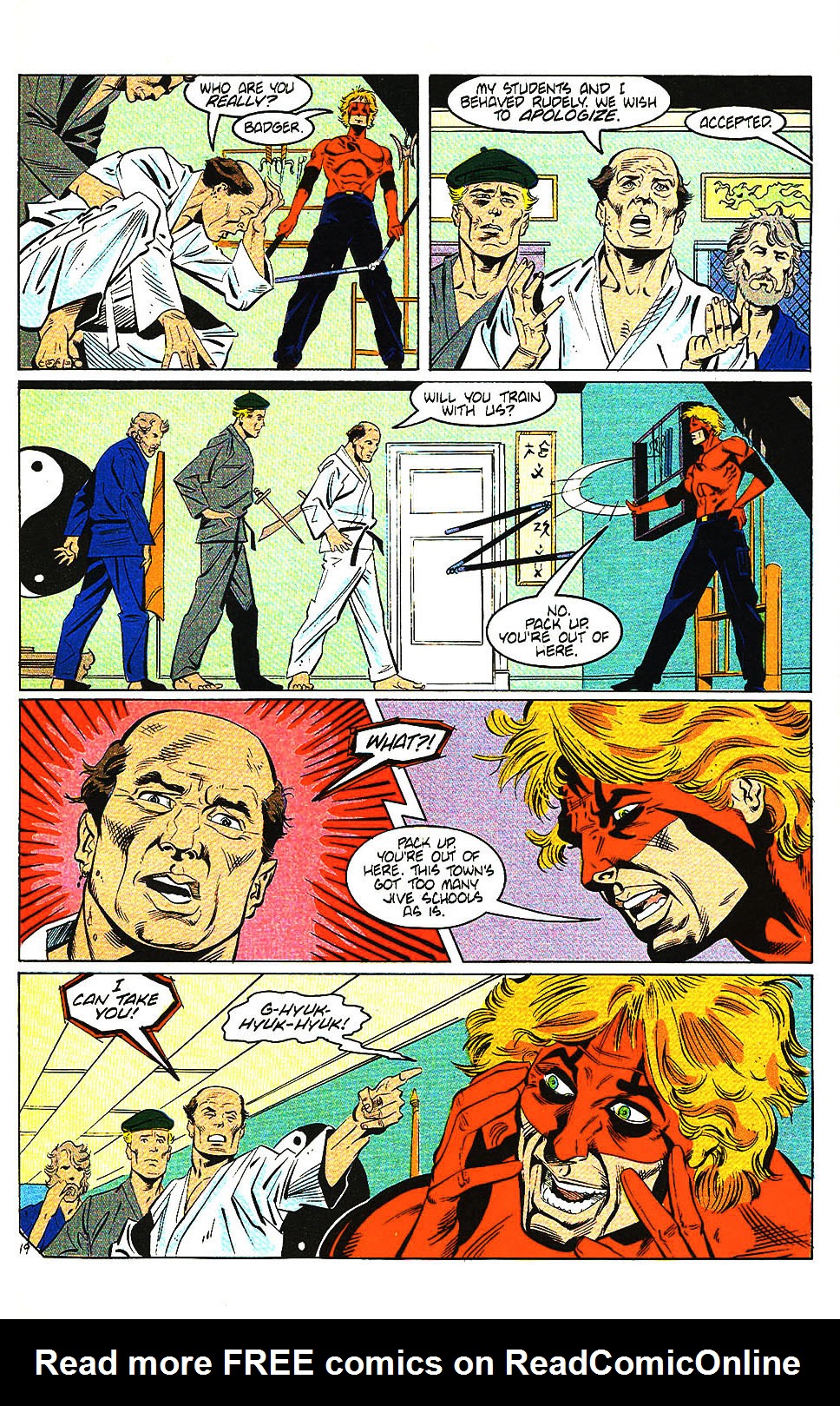 Read online The Badger comic -  Issue #24 - 23