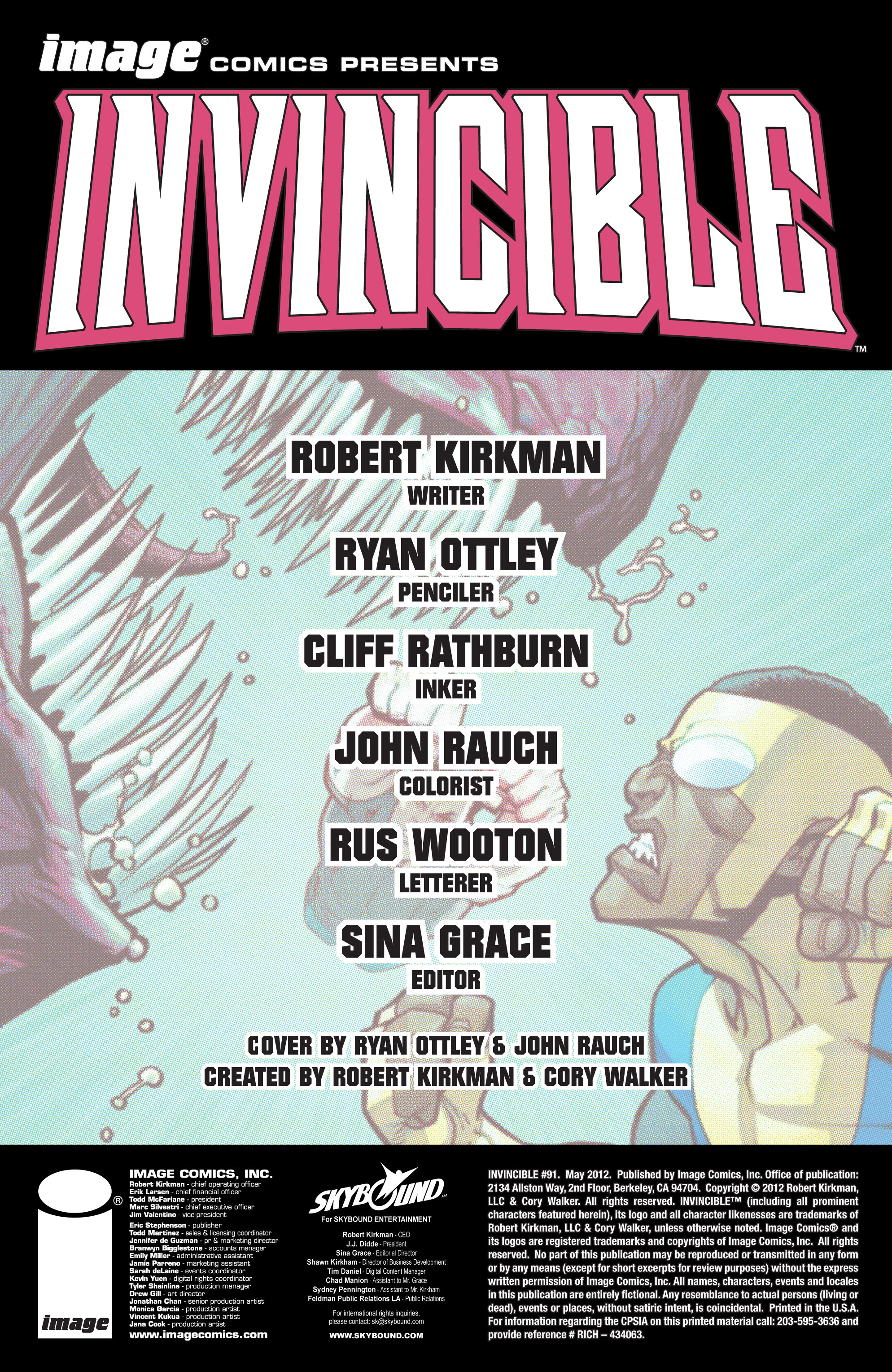 Read online Invincible comic -  Issue #91 - 2