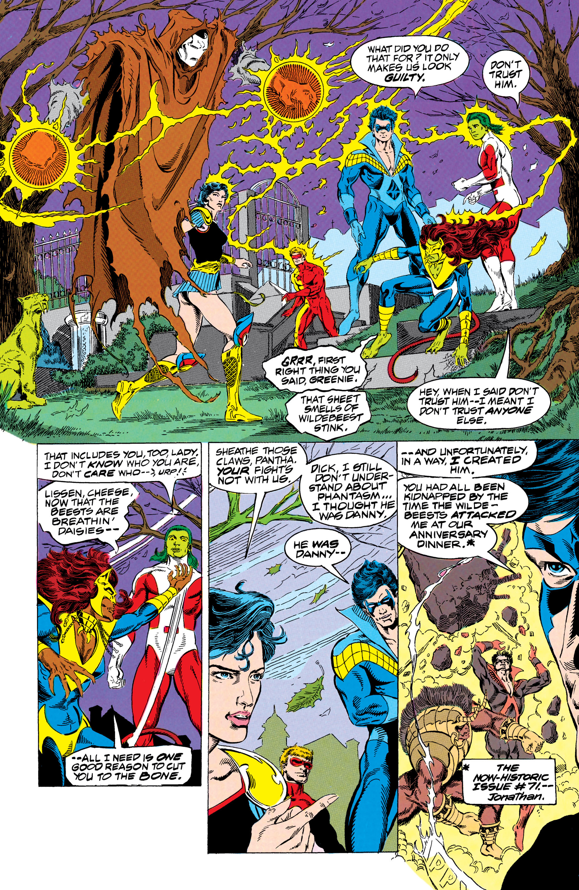 Read online The New Titans (1988) comic -  Issue #85 - 21