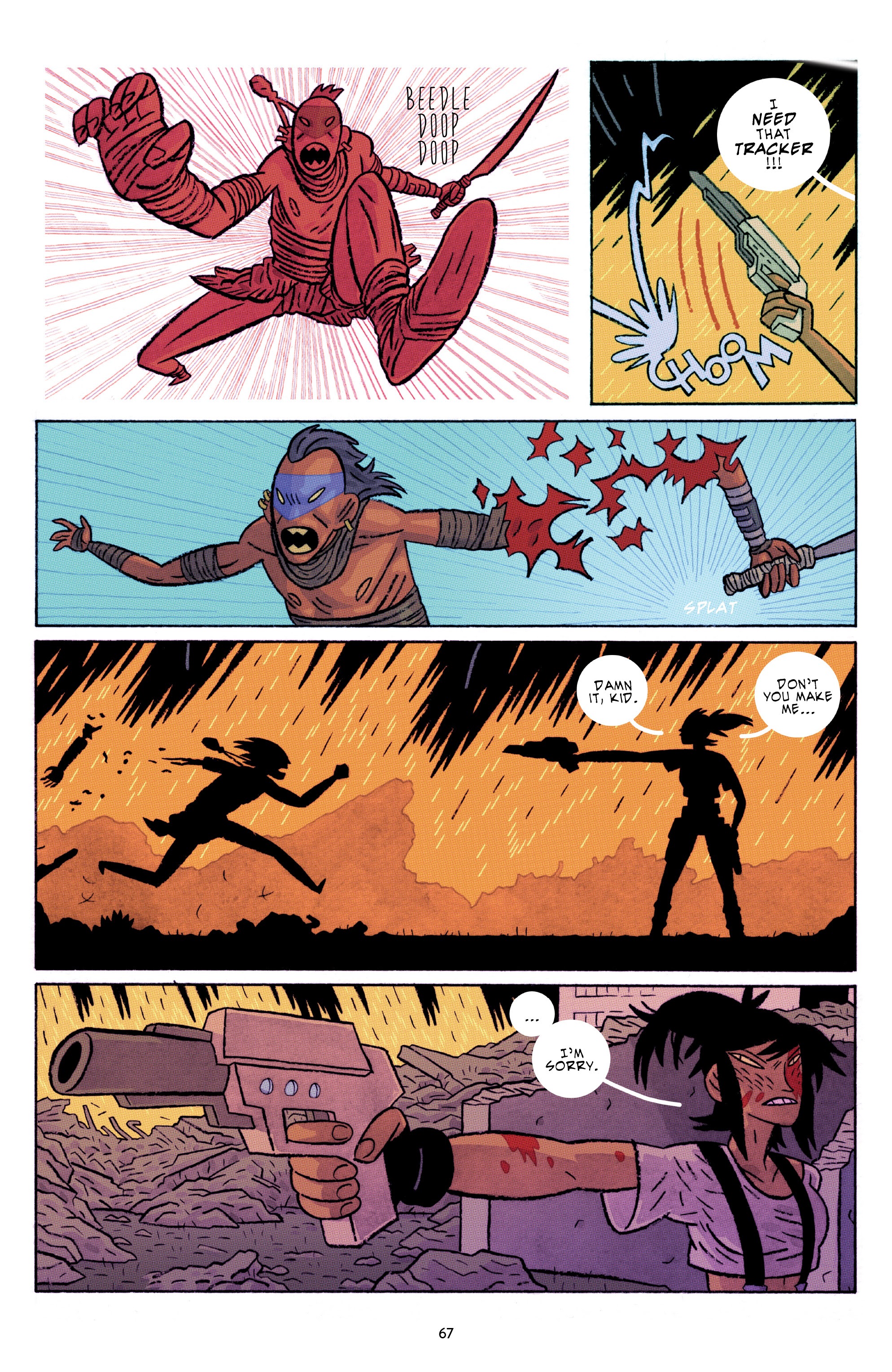 Read online ApocalyptiGirl: An Aria for the End Times (2020) comic -  Issue # TPB - 69