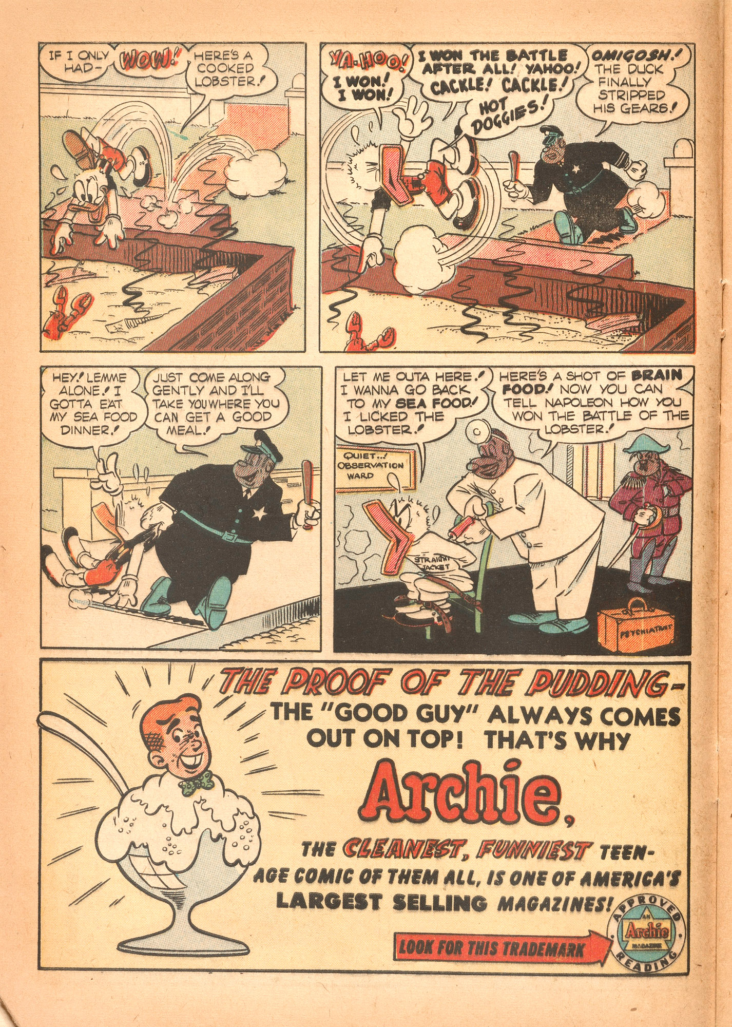 Read online Super Duck Comics comic -  Issue #37 - 12