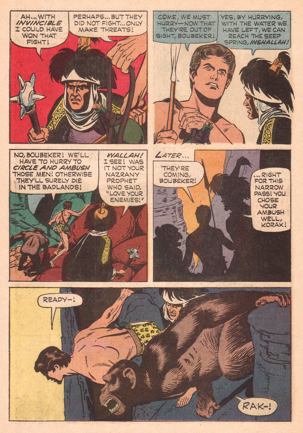 Read online Korak, Son of Tarzan (1964) comic -  Issue #7 - 10