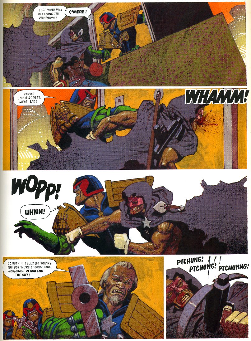 Read online Judge Dredd [Collections - Hamlyn | Mandarin] comic -  Issue # TPB Tales of the Damned - 13