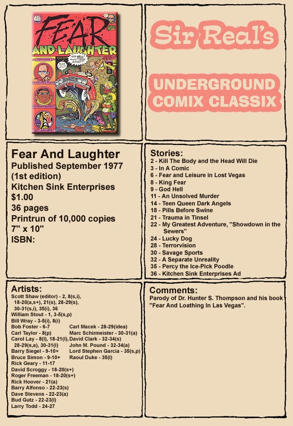Read online Fear and Laughter comic -  Issue # Full - 37