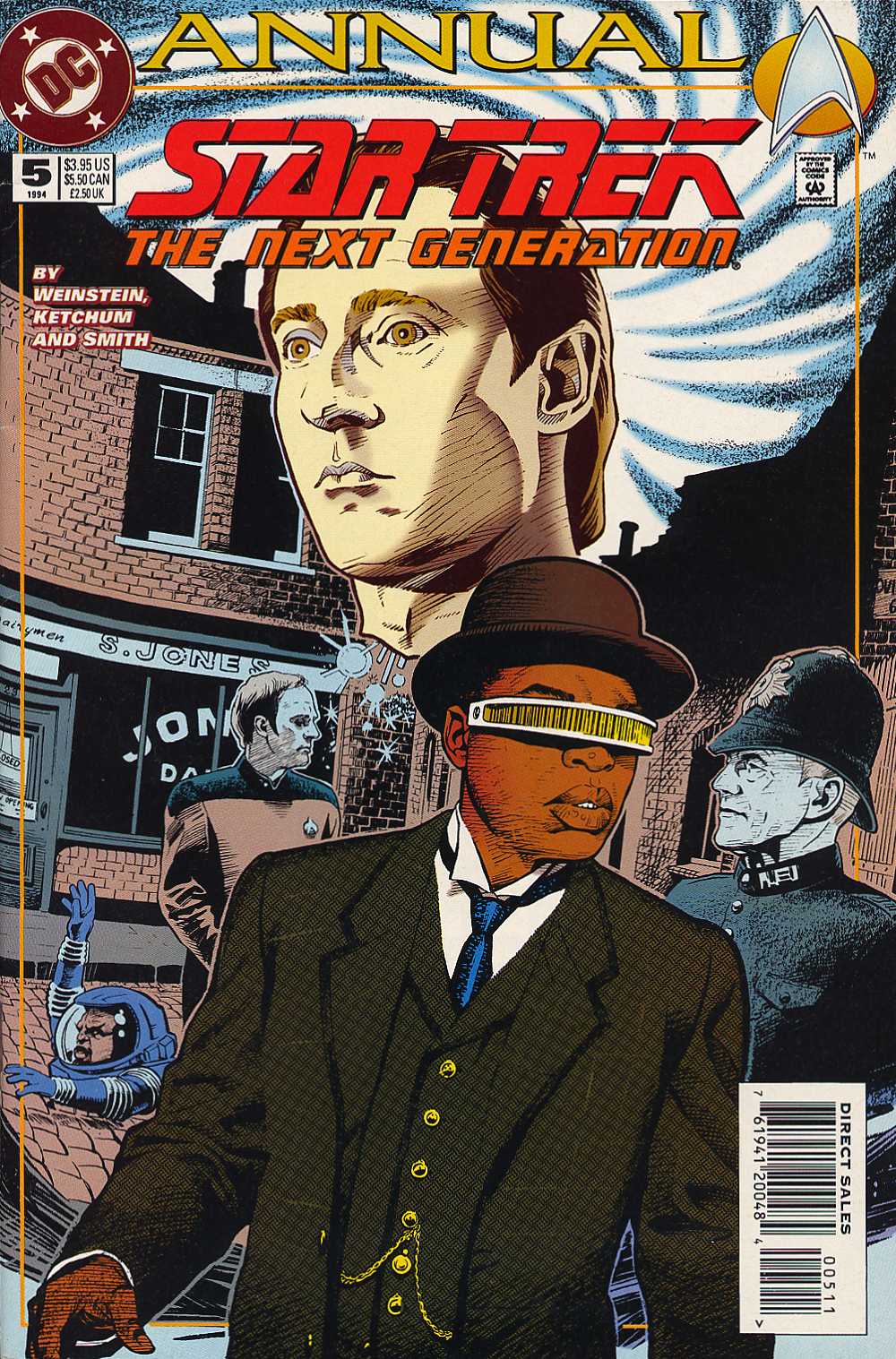 Read online Star Trek: The Next Generation (1989) comic -  Issue # _Annual 5 - 1
