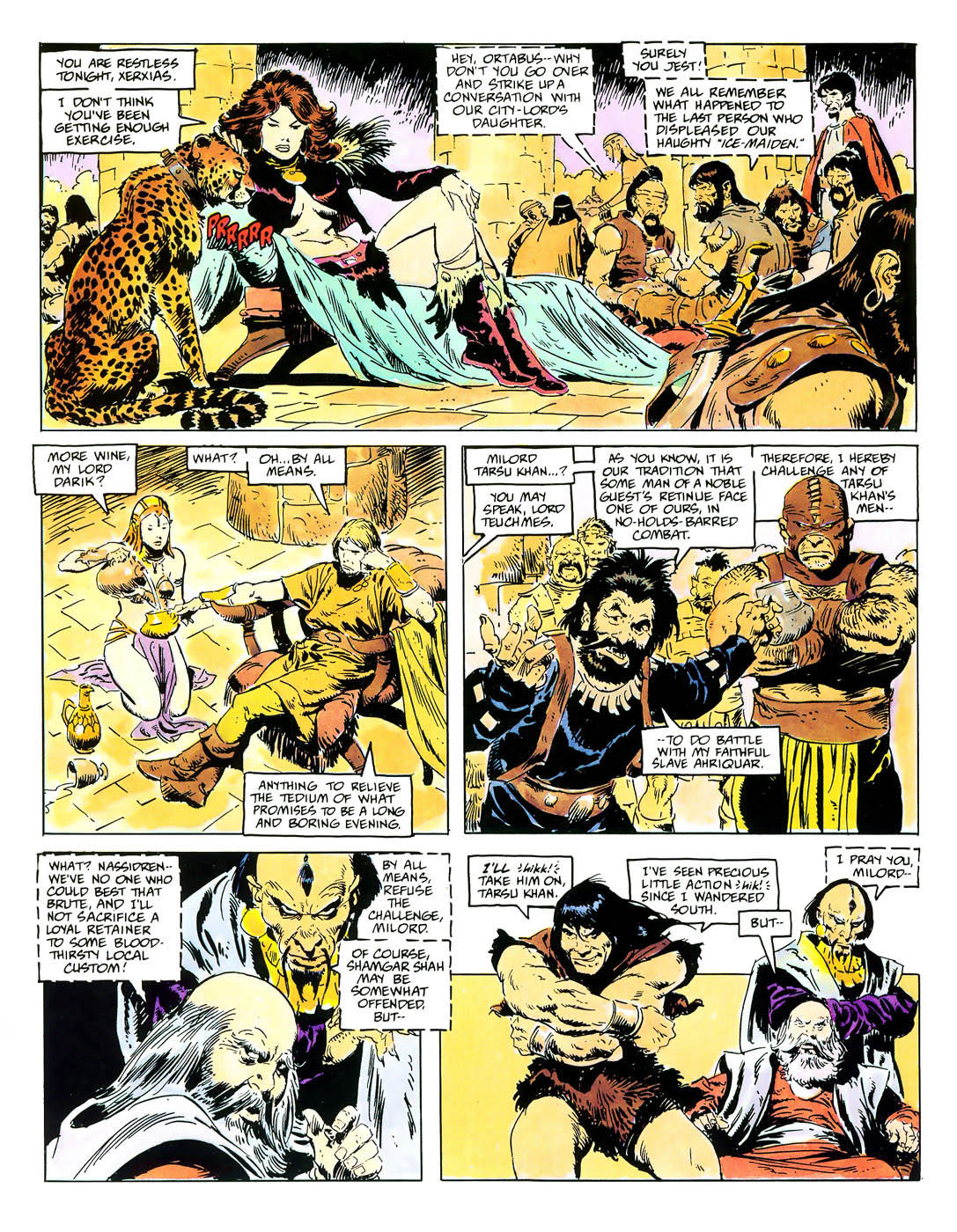 Read online Marvel Graphic Novel comic -  Issue #69 - Conan - The Rogue - 21
