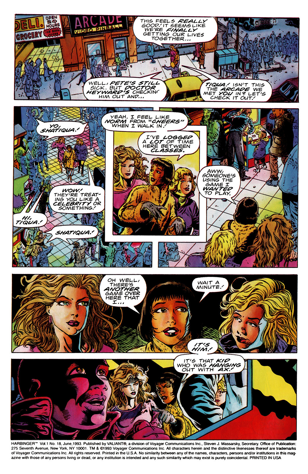 Read online Harbinger (1992) comic -  Issue #18 - 3
