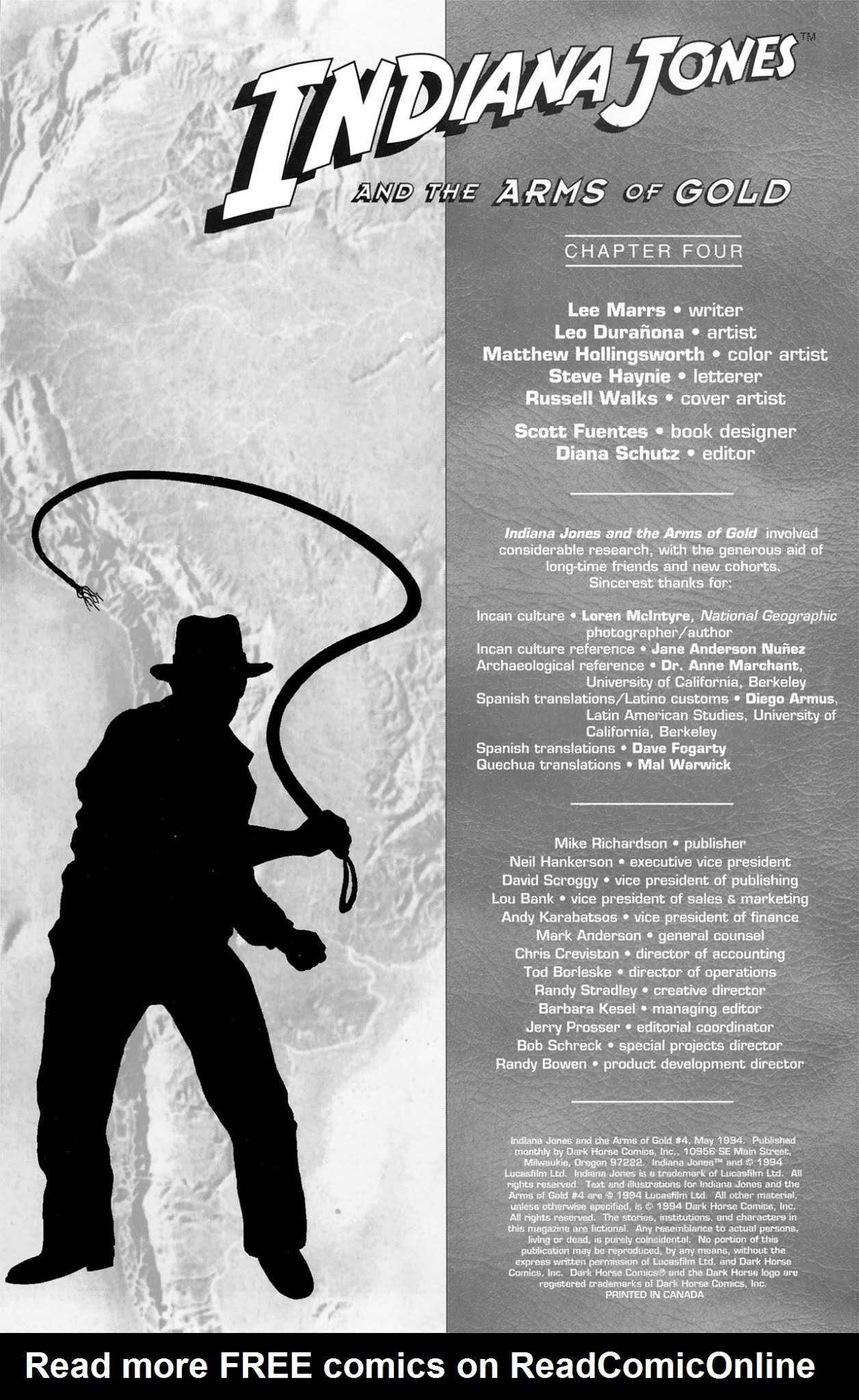 Read online Indiana Jones and the Arms of Gold comic -  Issue #4 - 2