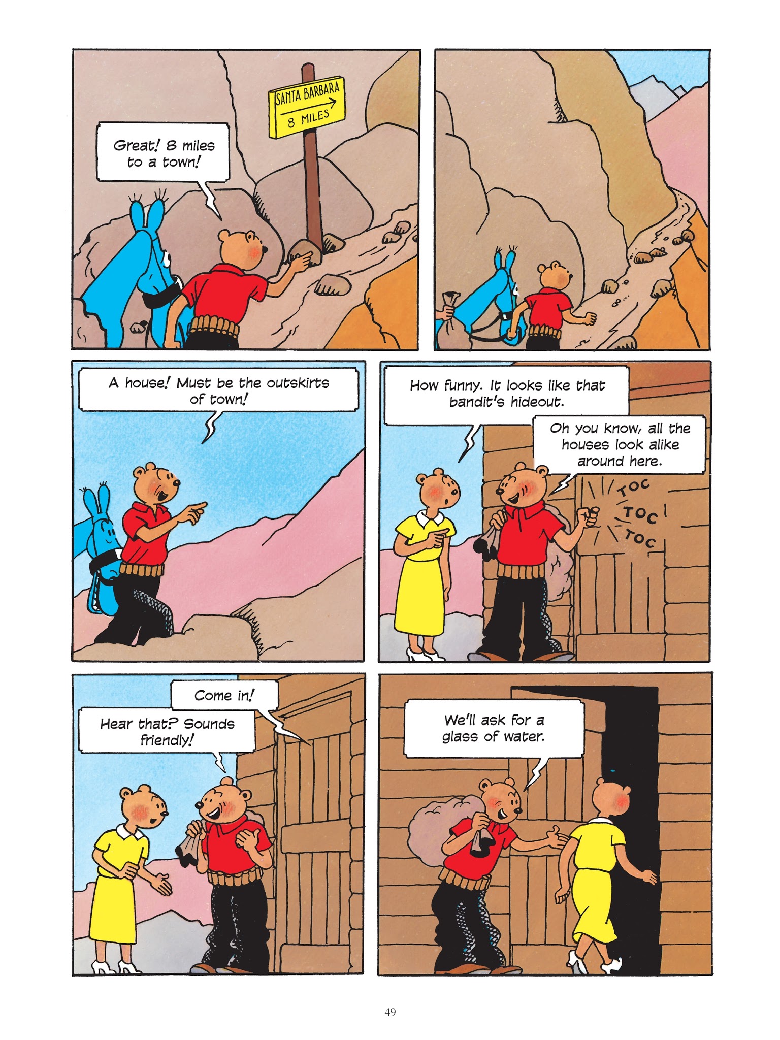 Read online Peppy in the Wild West comic -  Issue # TPB - 50