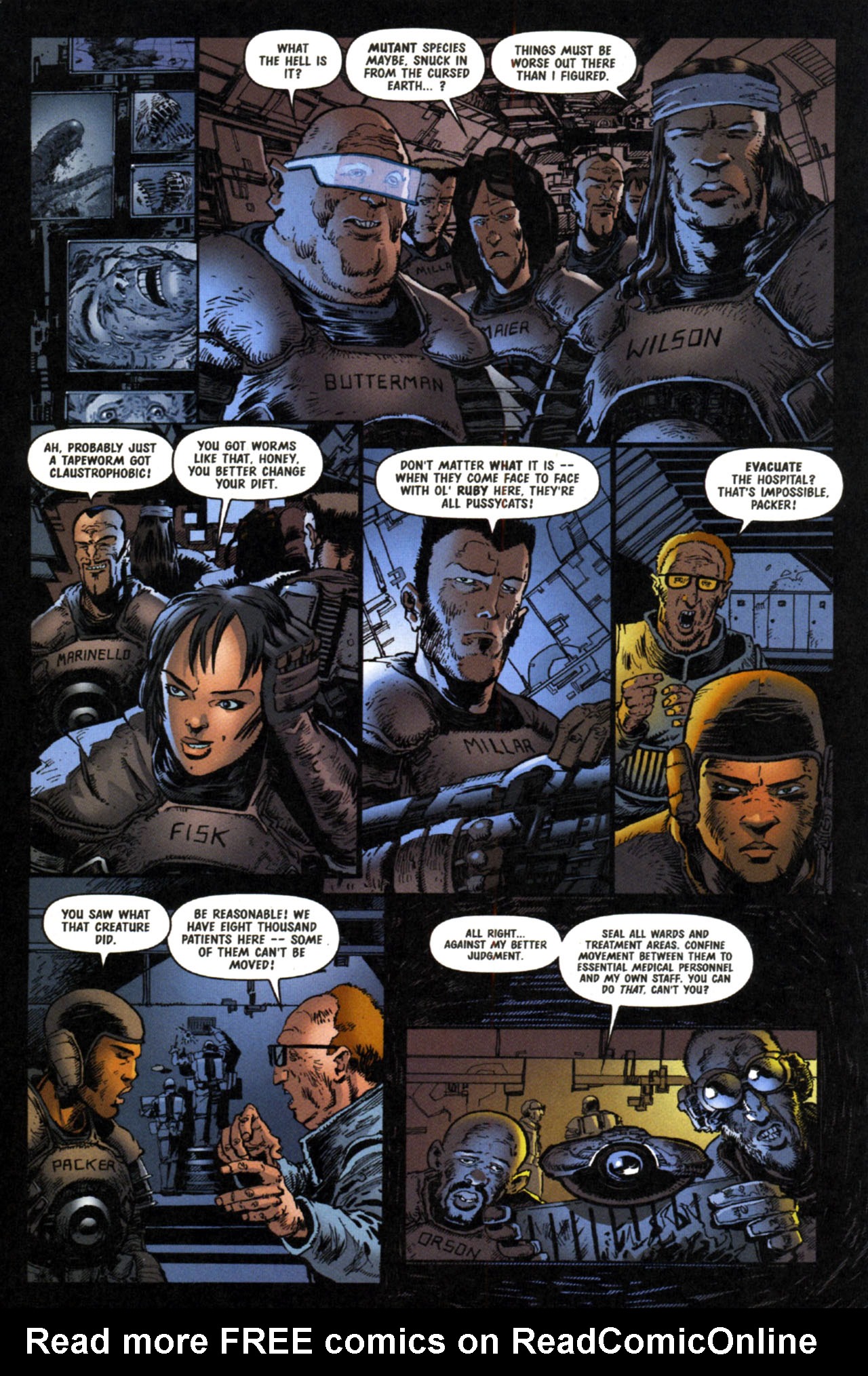 Read online Judge Dredd Vs. Aliens:  Incubus comic -  Issue #1 - 14