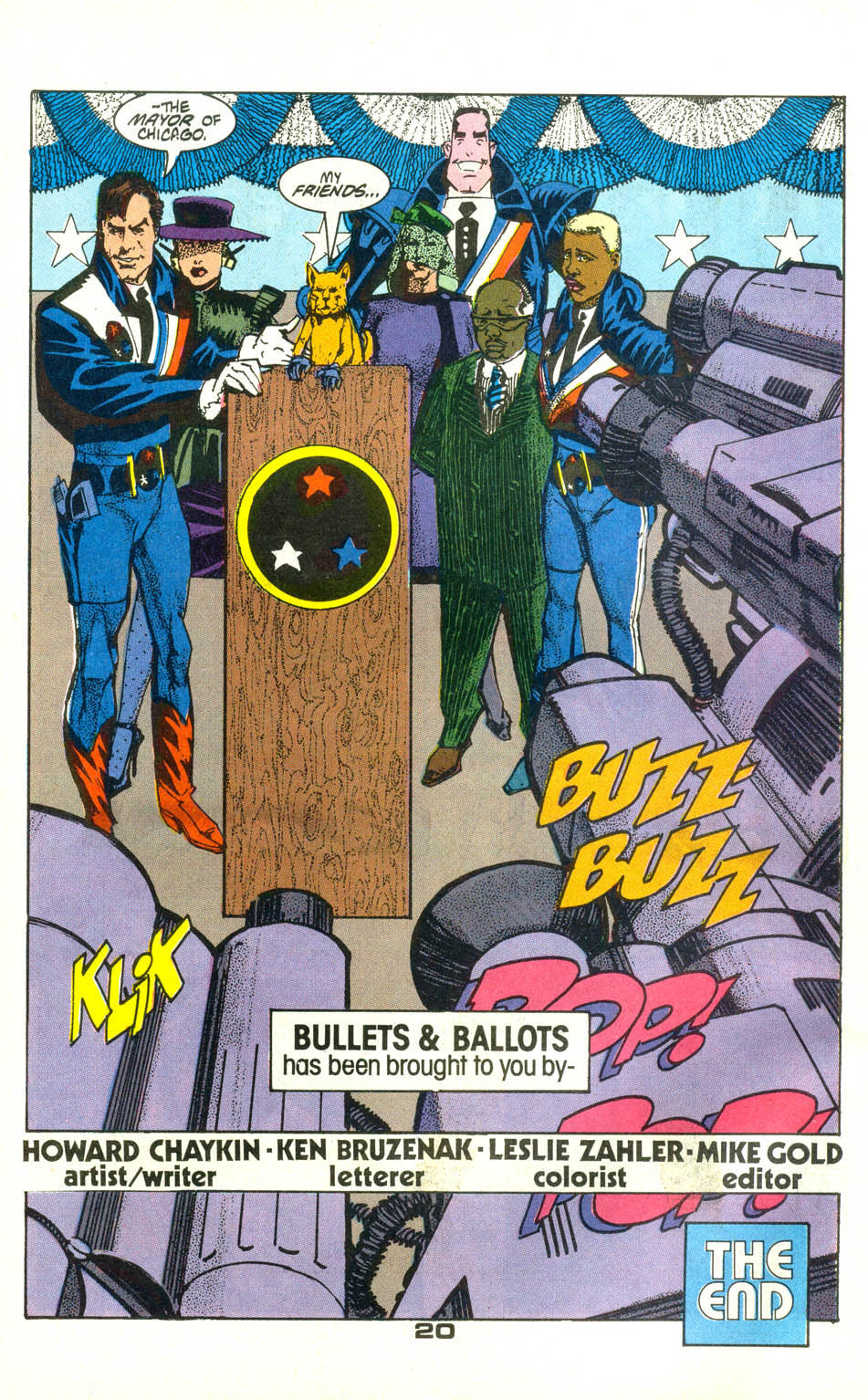 Read online American Flagg! comic -  Issue #22 - 22