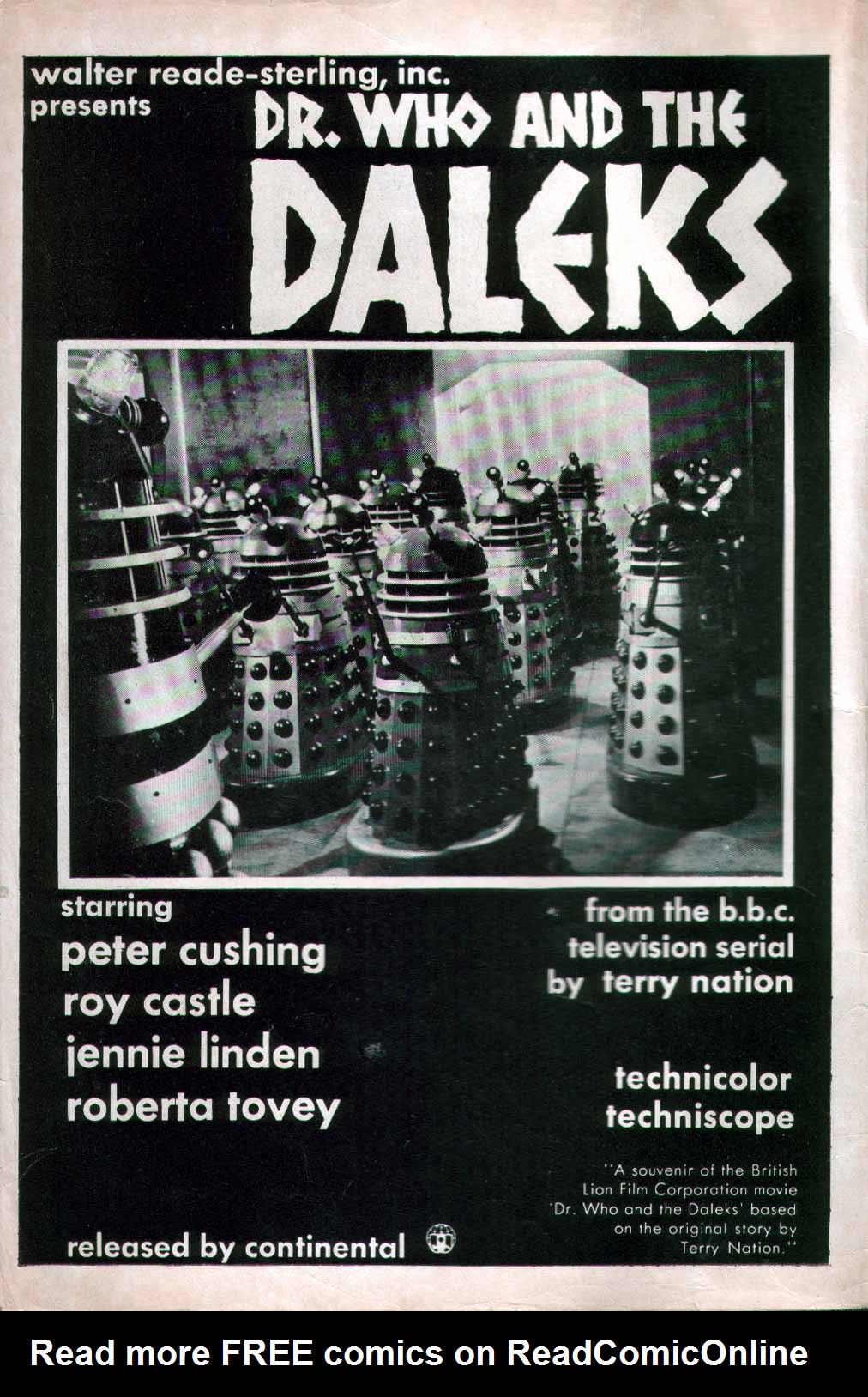 Read online Dr. Who and the Daleks comic -  Issue # Full - 2